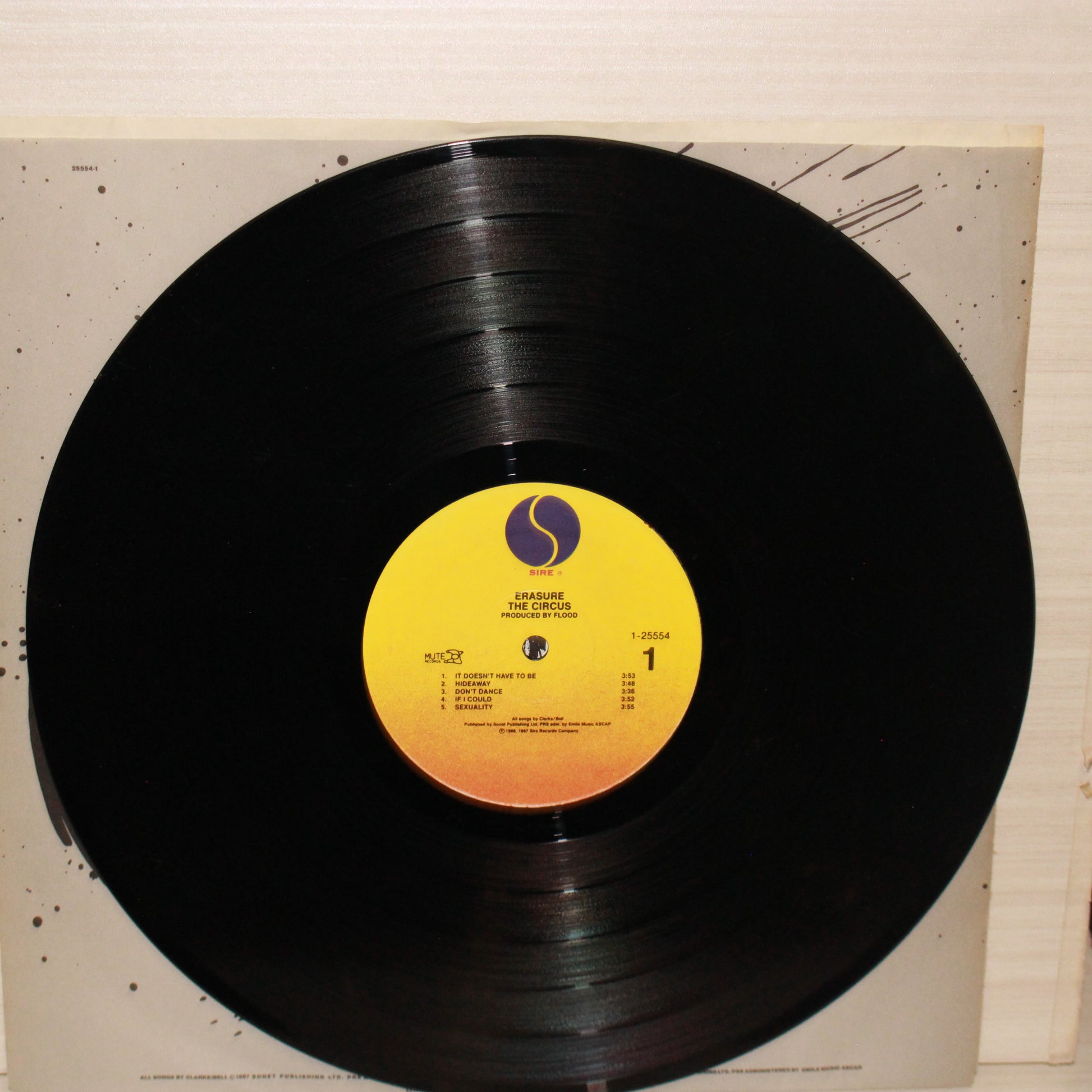 Erasure : The Circus (LP,Album,Stereo)