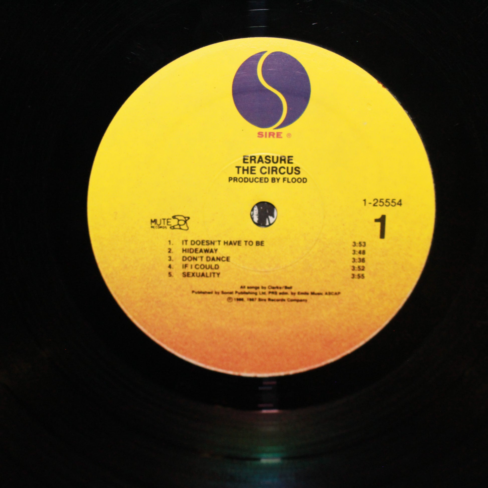 Erasure : The Circus (LP,Album,Stereo)