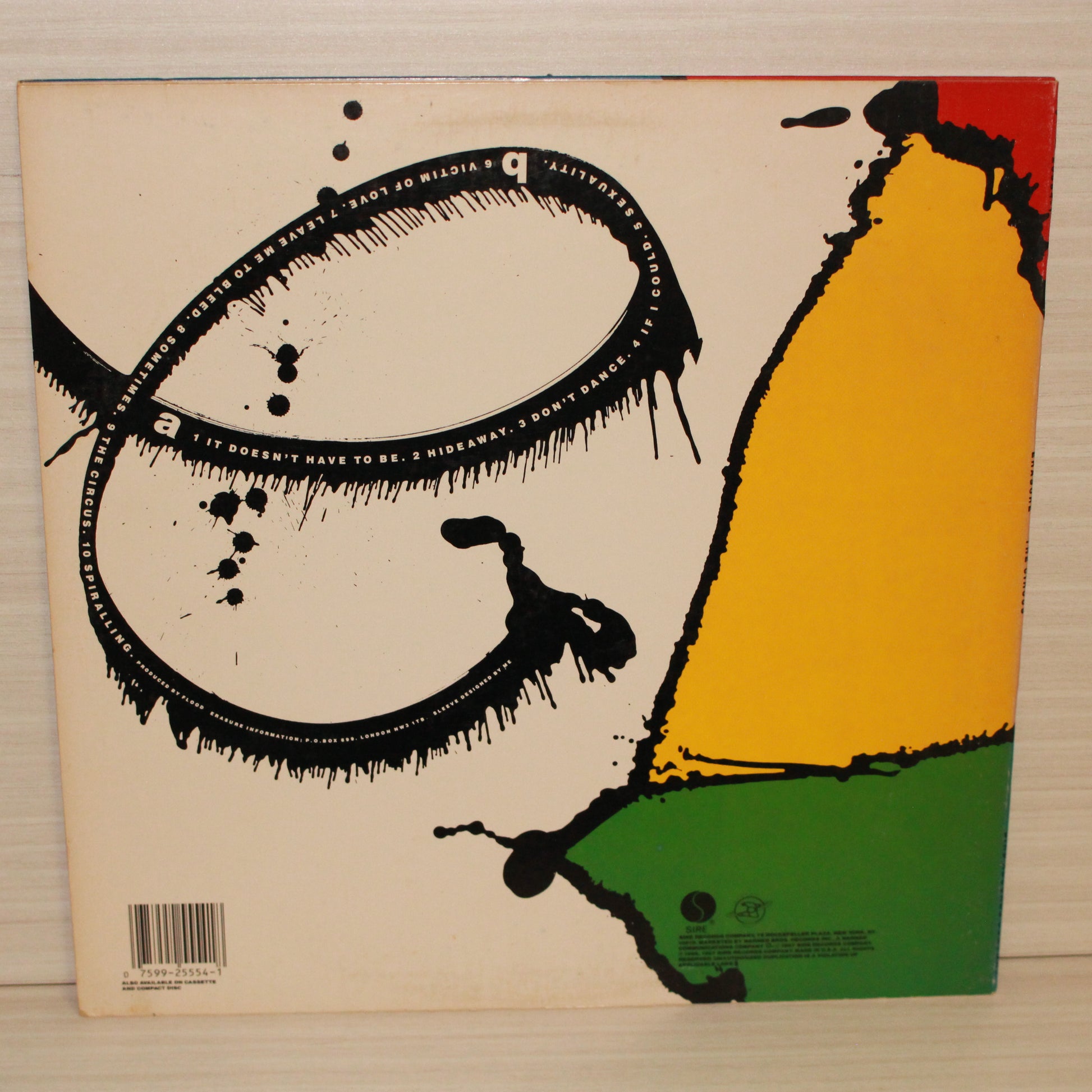Erasure : The Circus (LP,Album,Stereo)
