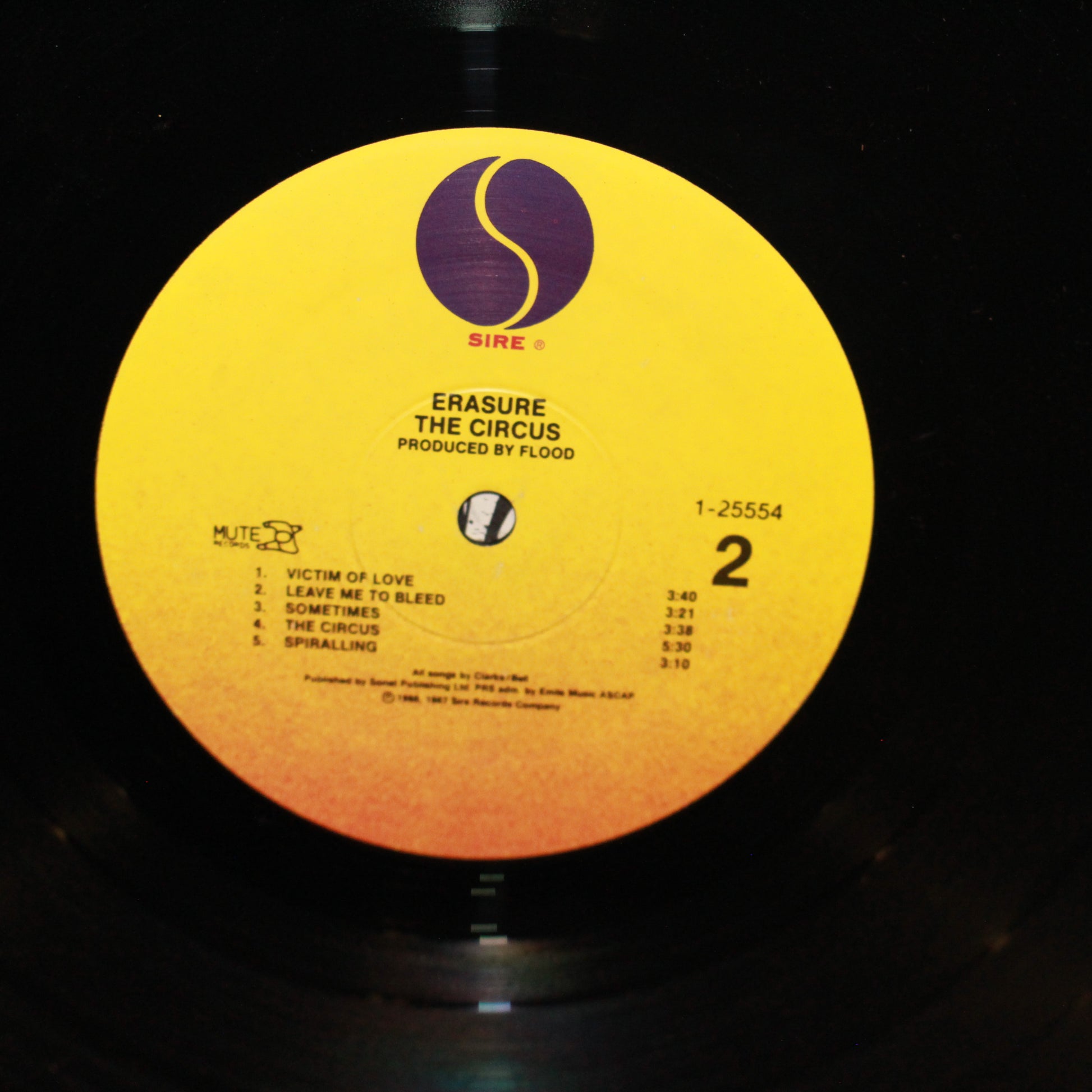 Erasure : The Circus (LP,Album,Stereo)