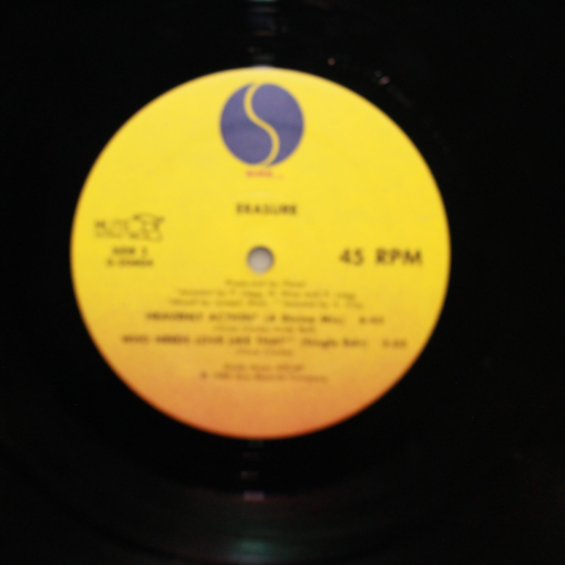 Erasure : Who Needs Love Like That (12",45 RPM,Maxi-Single)
