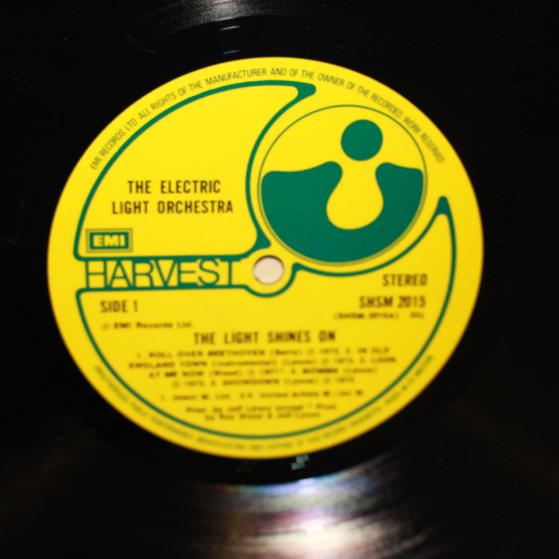 Electric Light Orchestra : The Light Shines On (LP,Compilation,Stereo)