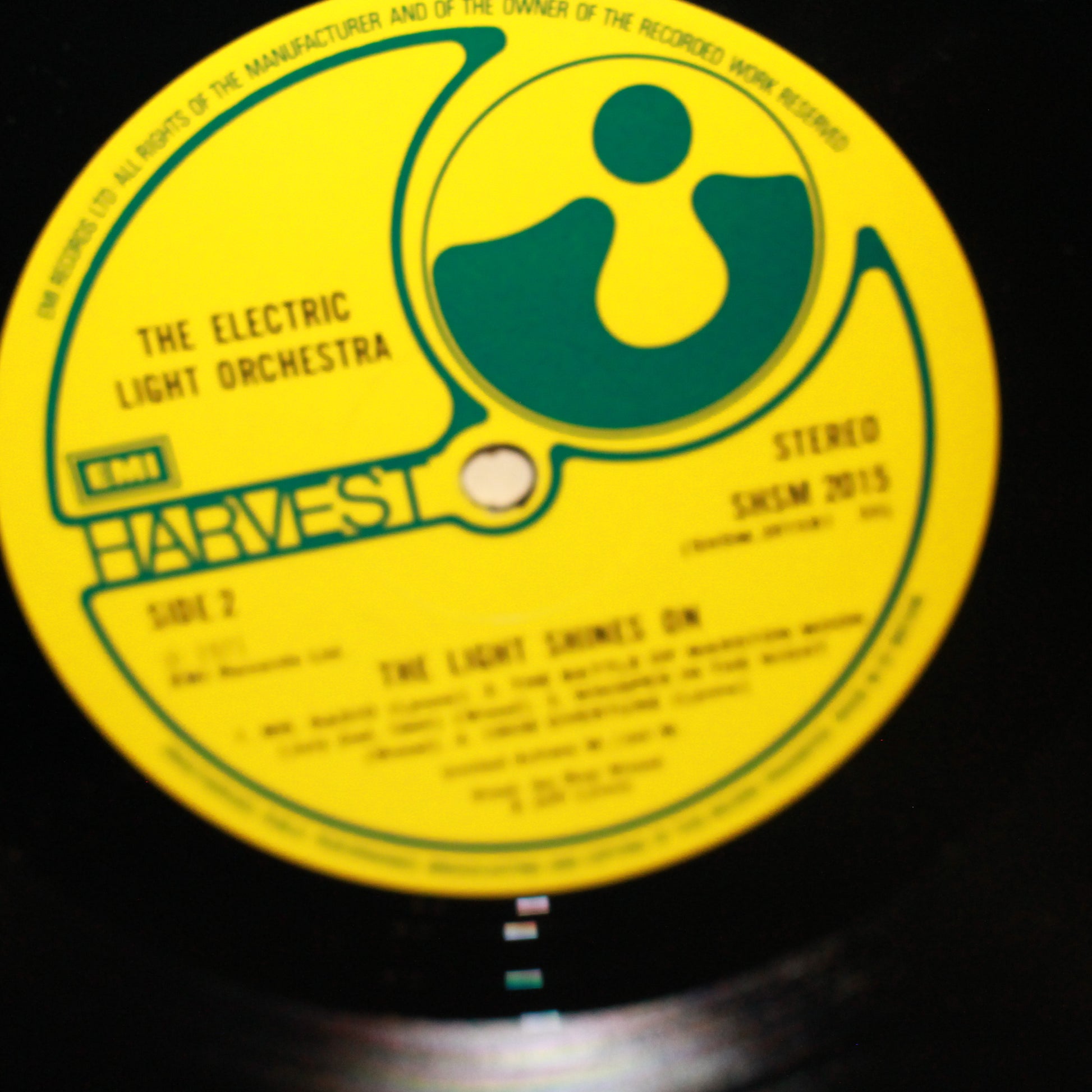 Electric Light Orchestra : The Light Shines On (LP,Compilation,Stereo)