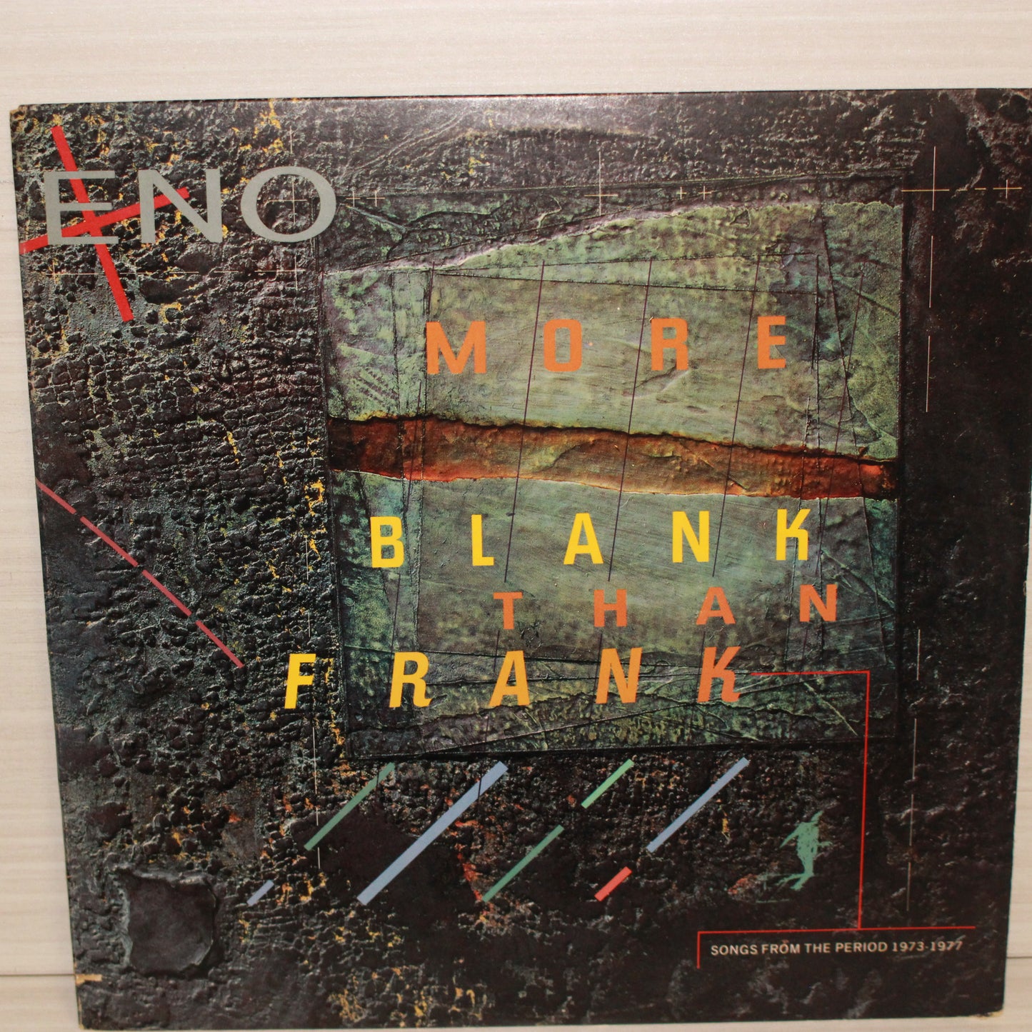 Brian Eno : More Blank Than Frank (LP,Compilation)