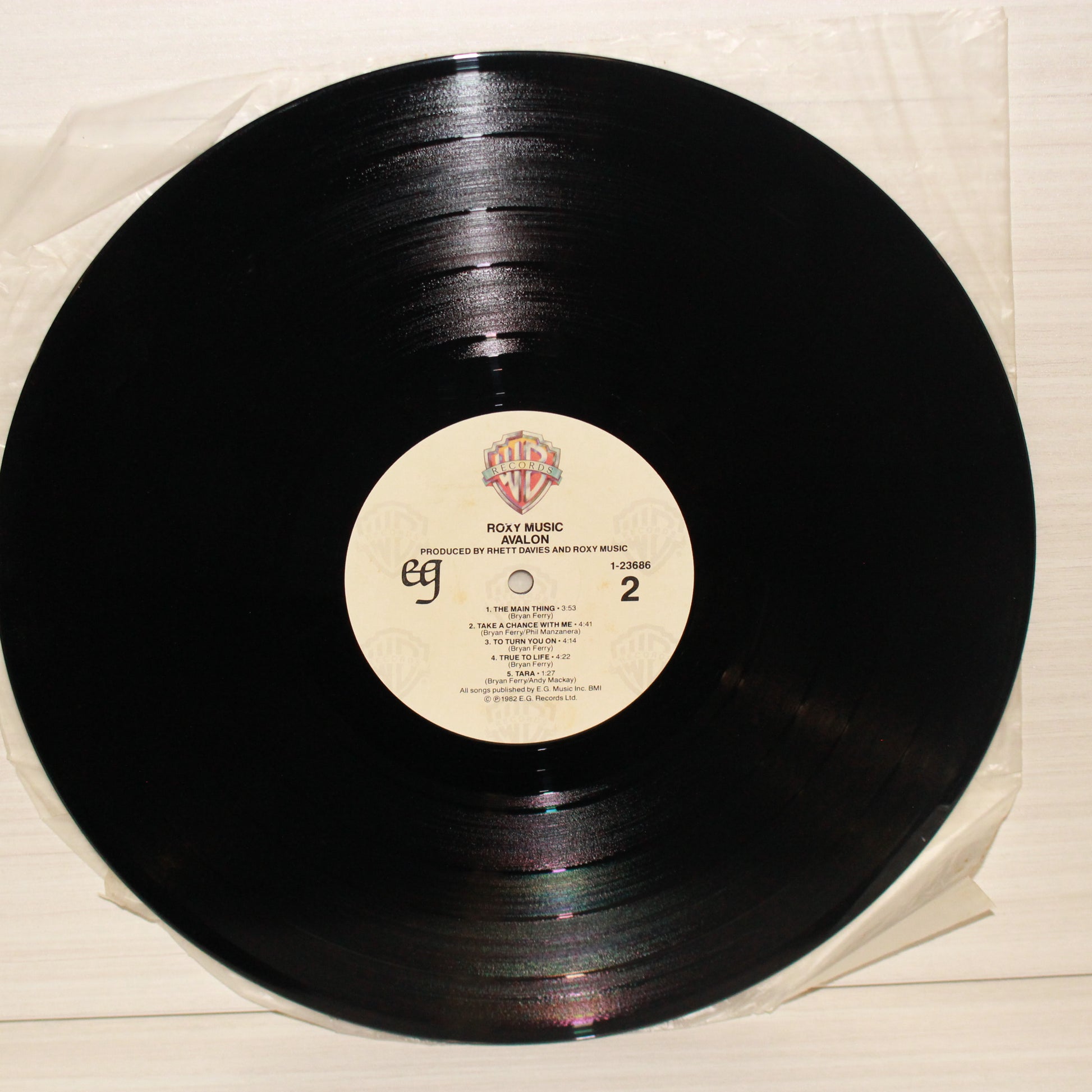 Roxy Music : Avalon (LP,Album)