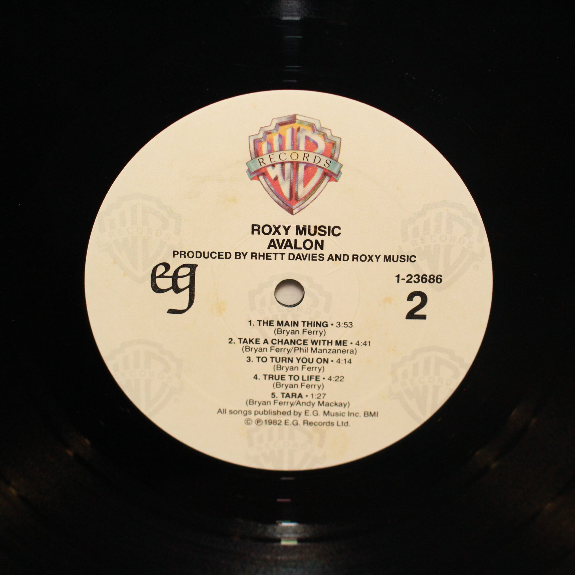 Roxy Music : Avalon (LP,Album)