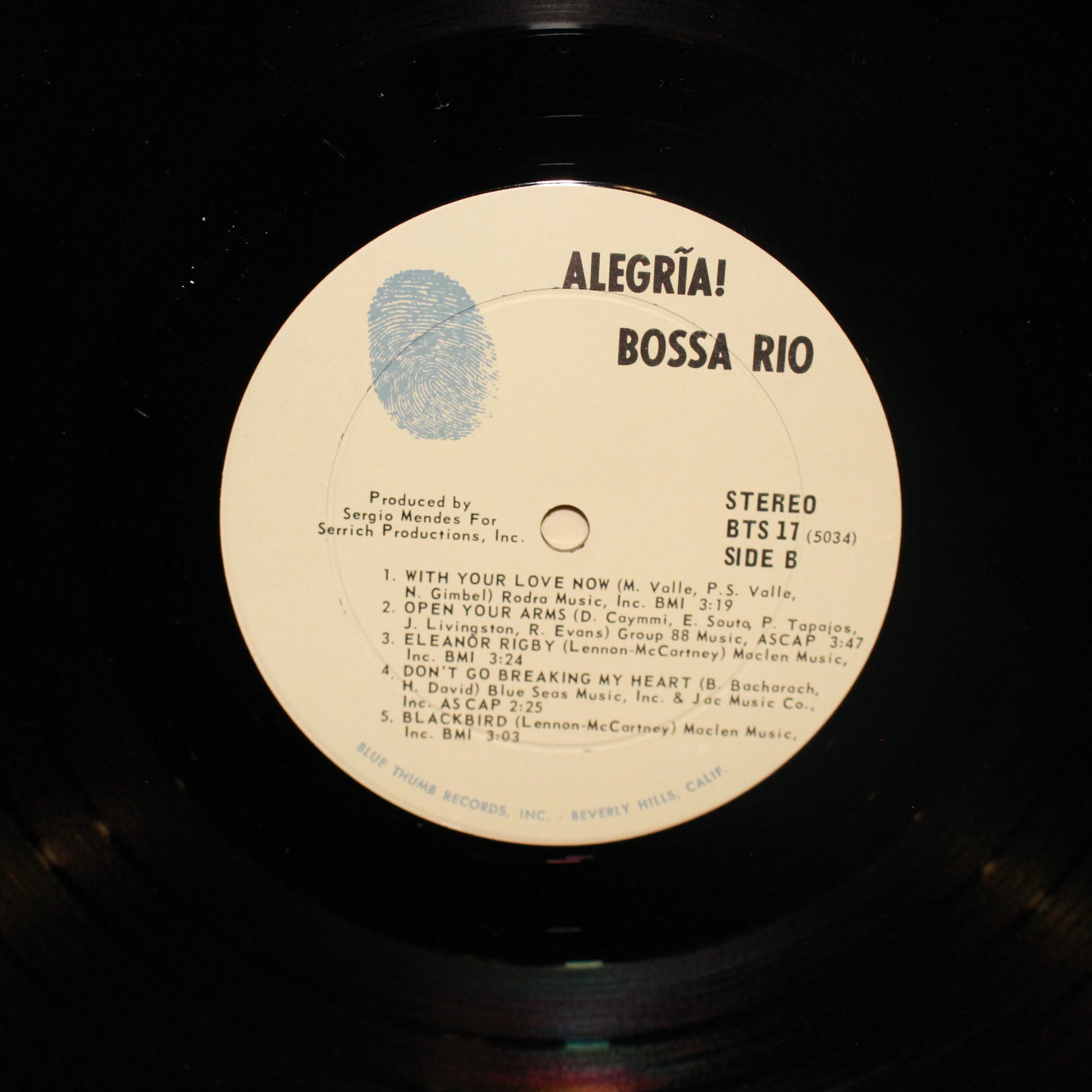 Bossa Rio : Alegría (LP,Album,Reissue)