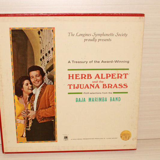 Herb Alpert & The Tijuana Brass, Baja Marimba Band : A Treasury Of The Award-Winning Herb Alpert And The Tijuana Brass Plus Selections From The Baja Marimba Band (LP,Compilation,Mono)