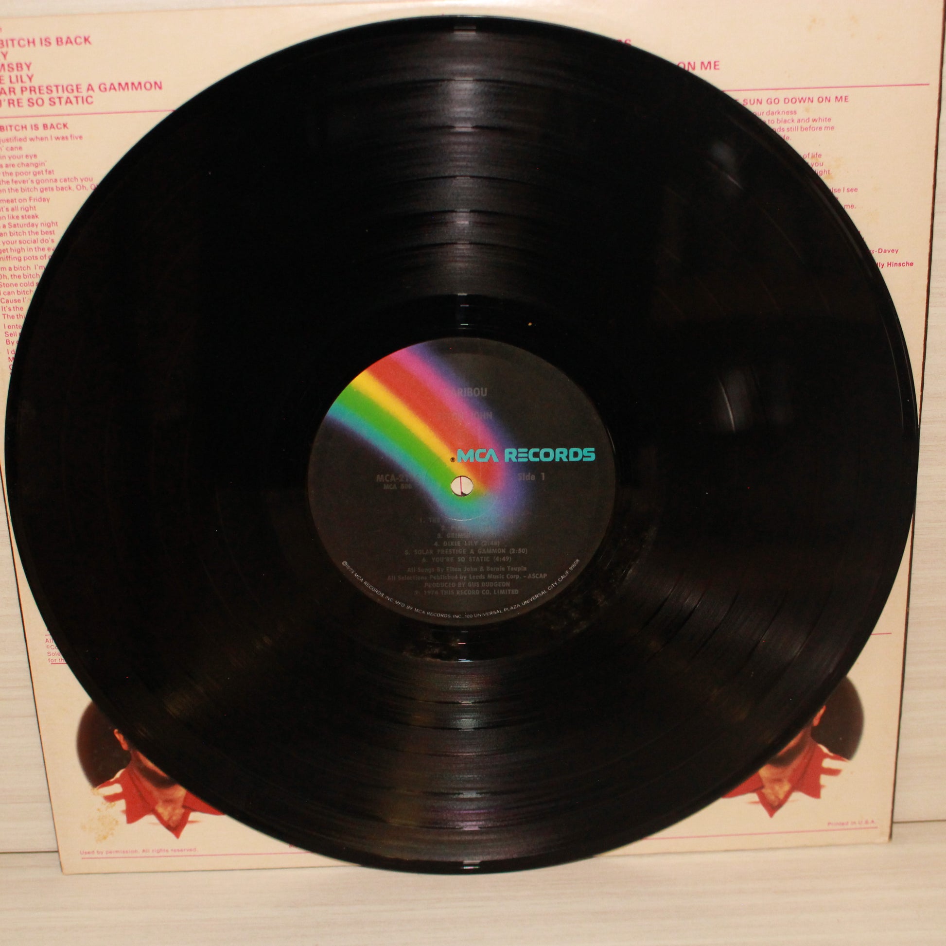 Elton John : Caribou (LP,Album)