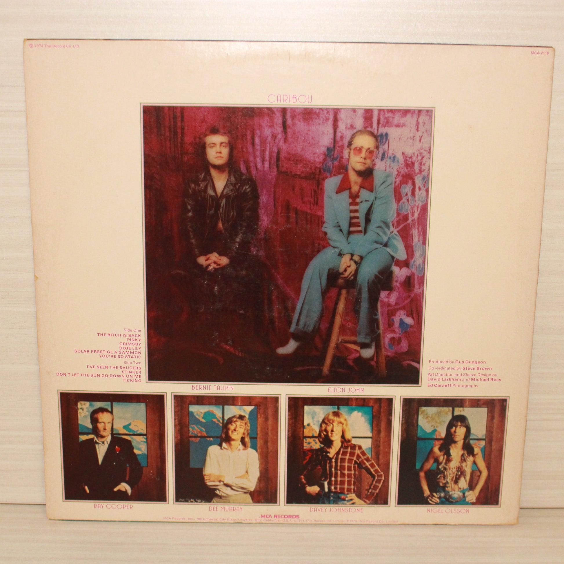 Elton John : Caribou (LP,Album)
