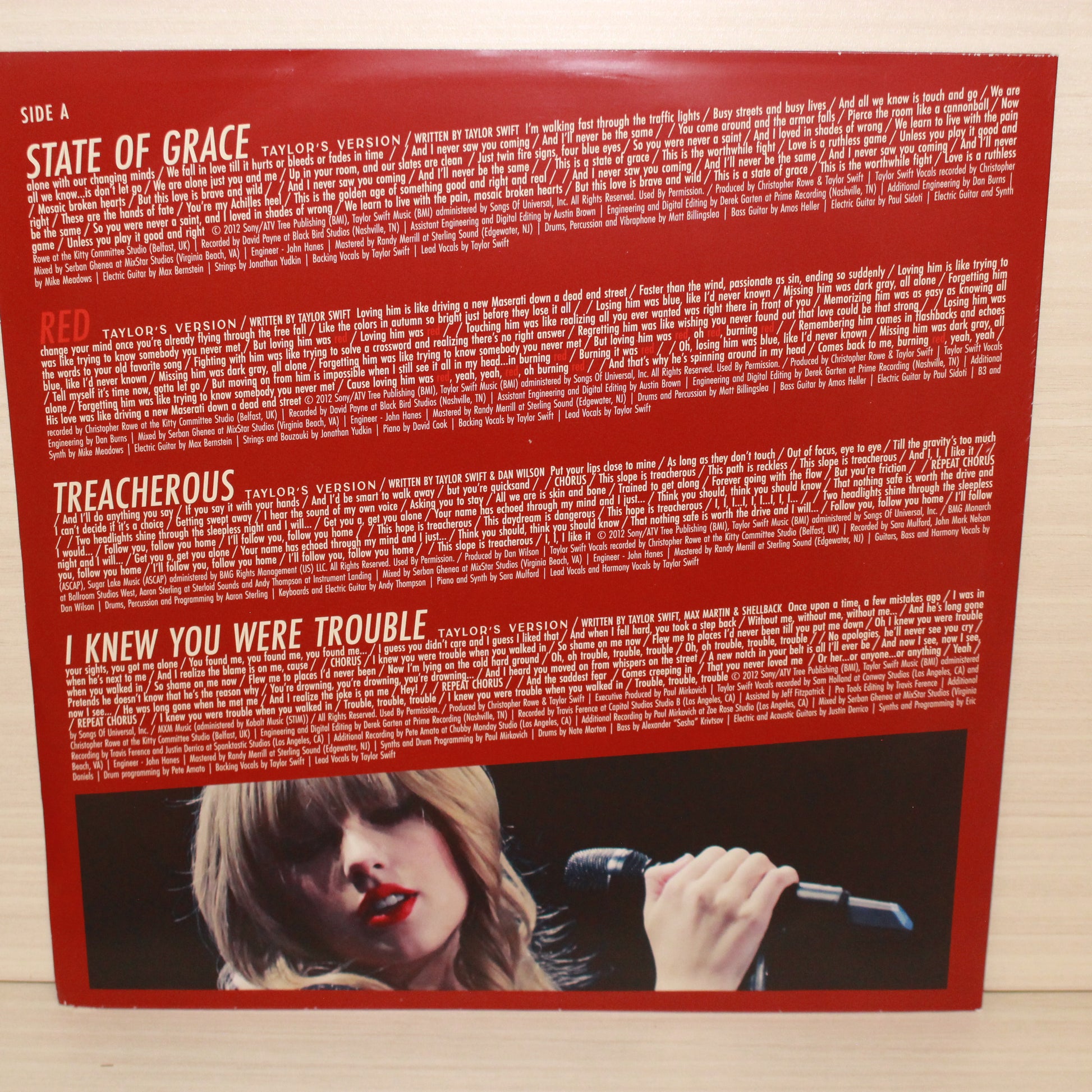 Taylor Swift : Red (Taylor's Version) (LP,45 RPM,Album,Limited Edition,Reissue)
