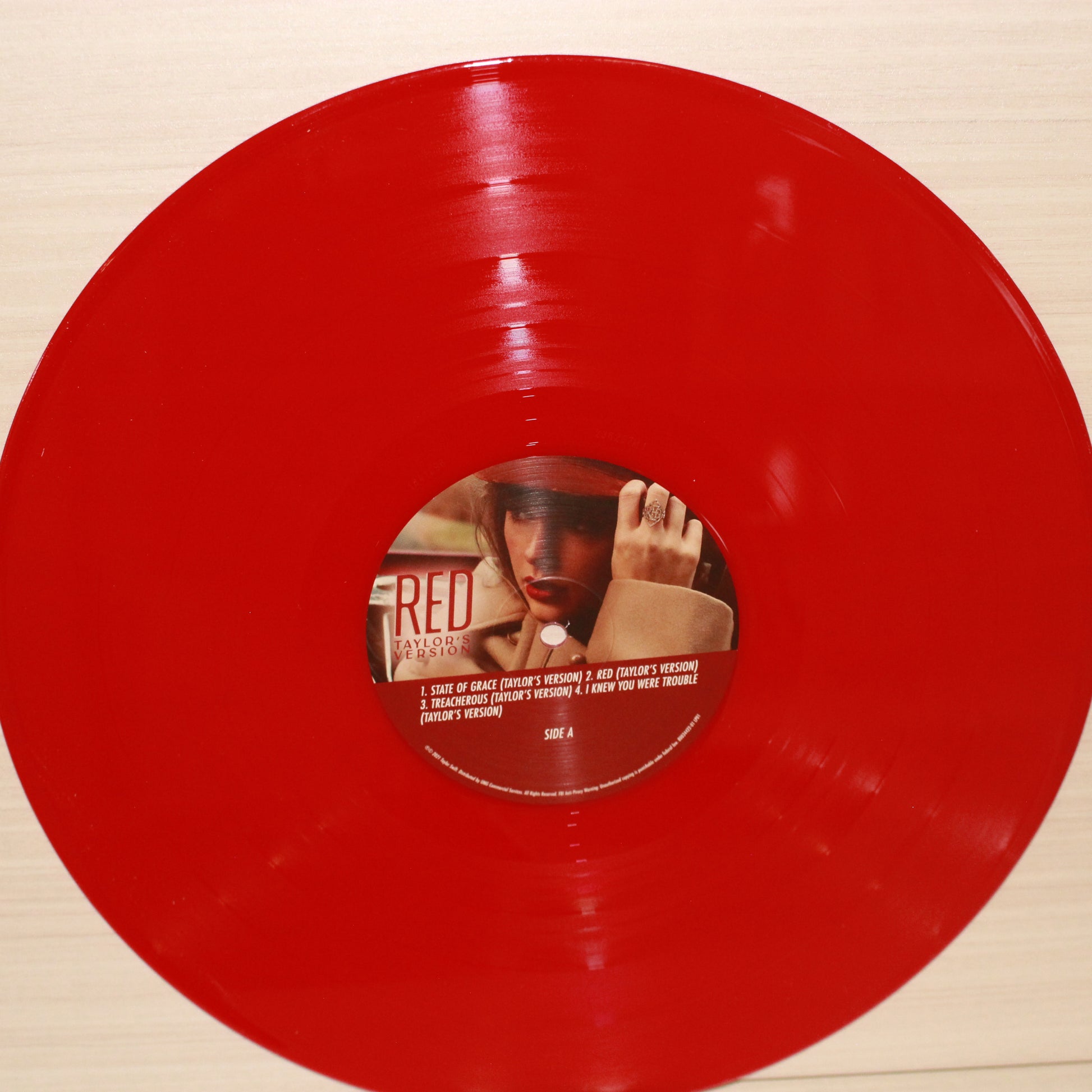 Taylor Swift : Red (Taylor's Version) (LP,45 RPM,Album,Limited Edition,Reissue)