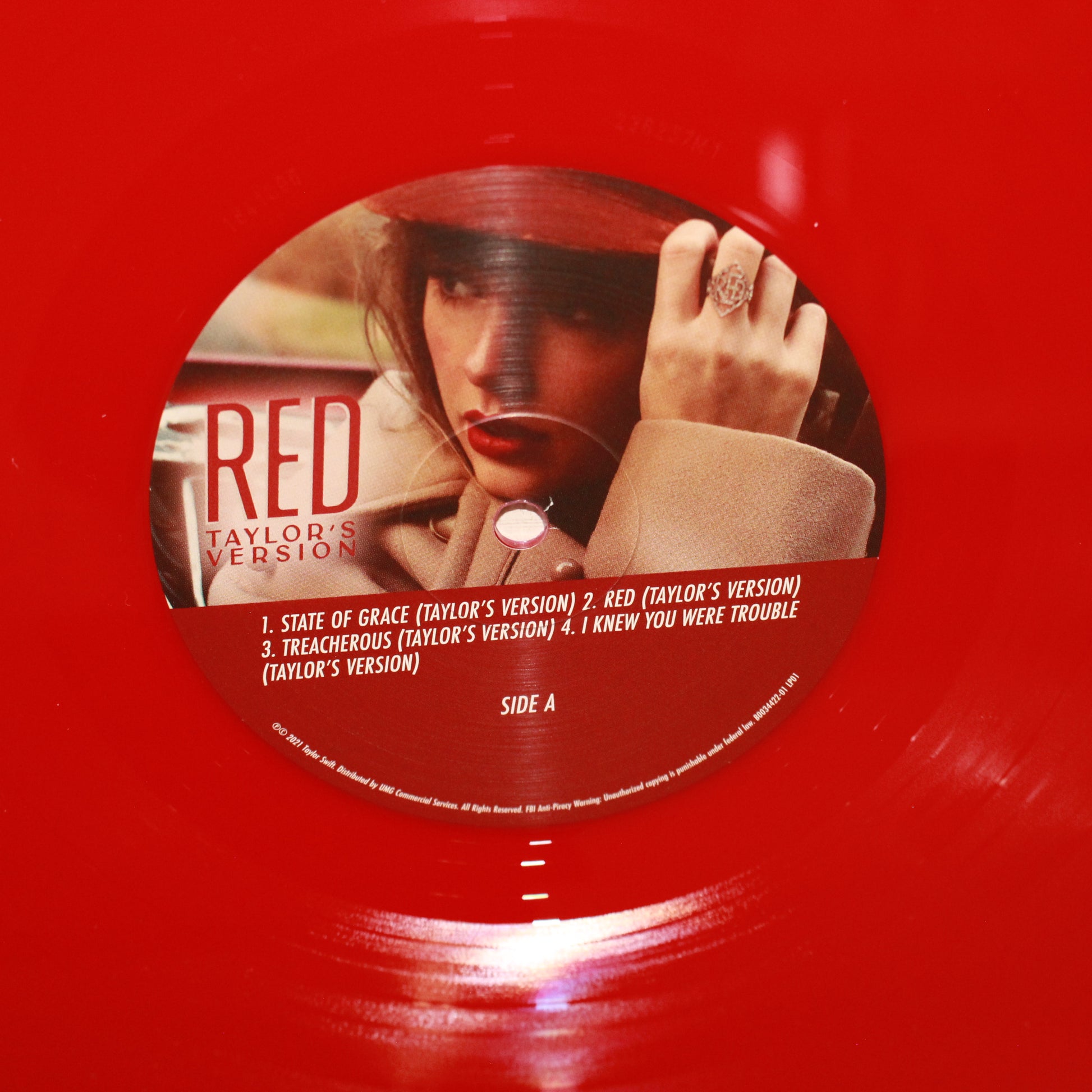 Taylor Swift : Red (Taylor's Version) (LP,45 RPM,Album,Limited Edition,Reissue)