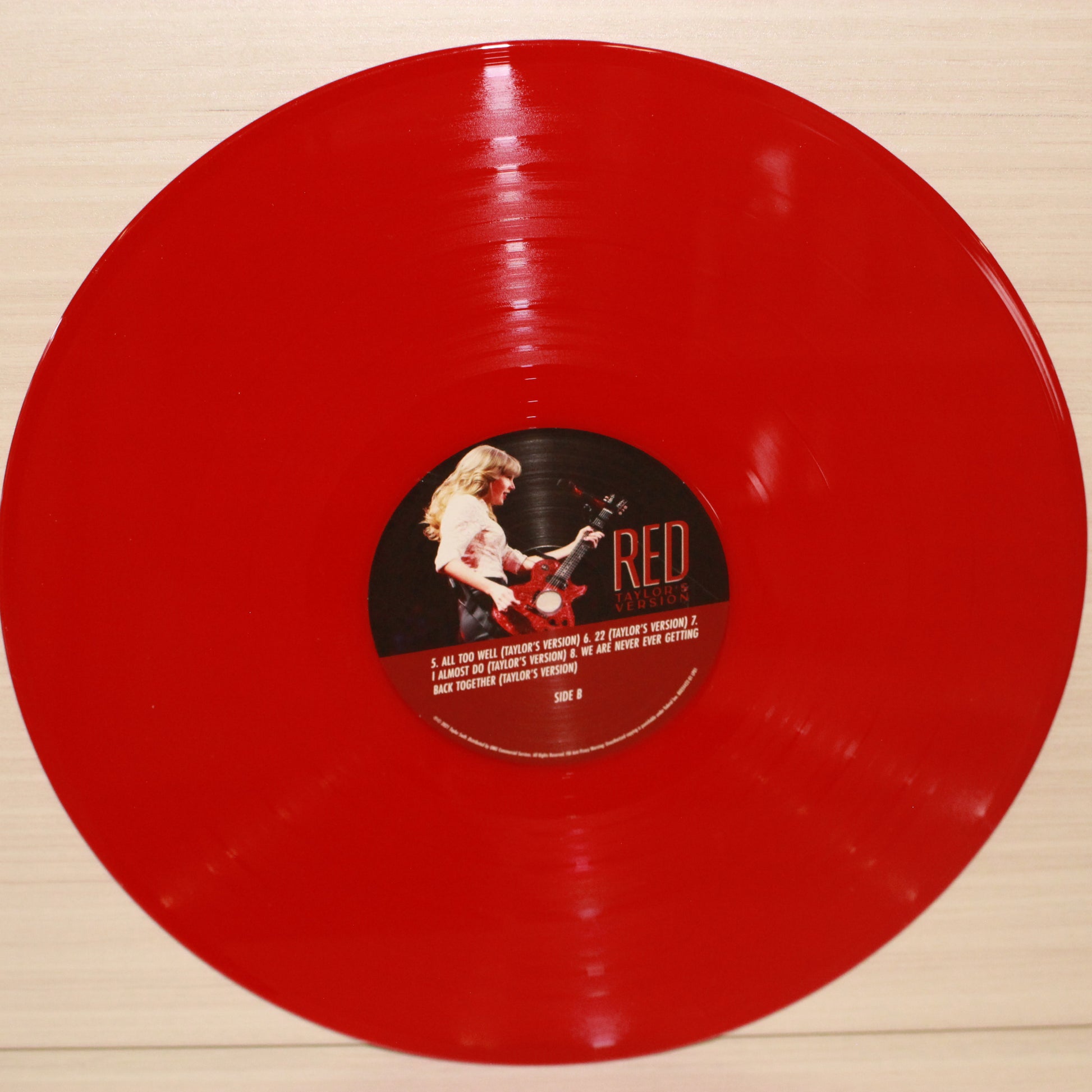 Taylor Swift : Red (Taylor's Version) (LP,45 RPM,Album,Limited Edition,Reissue)