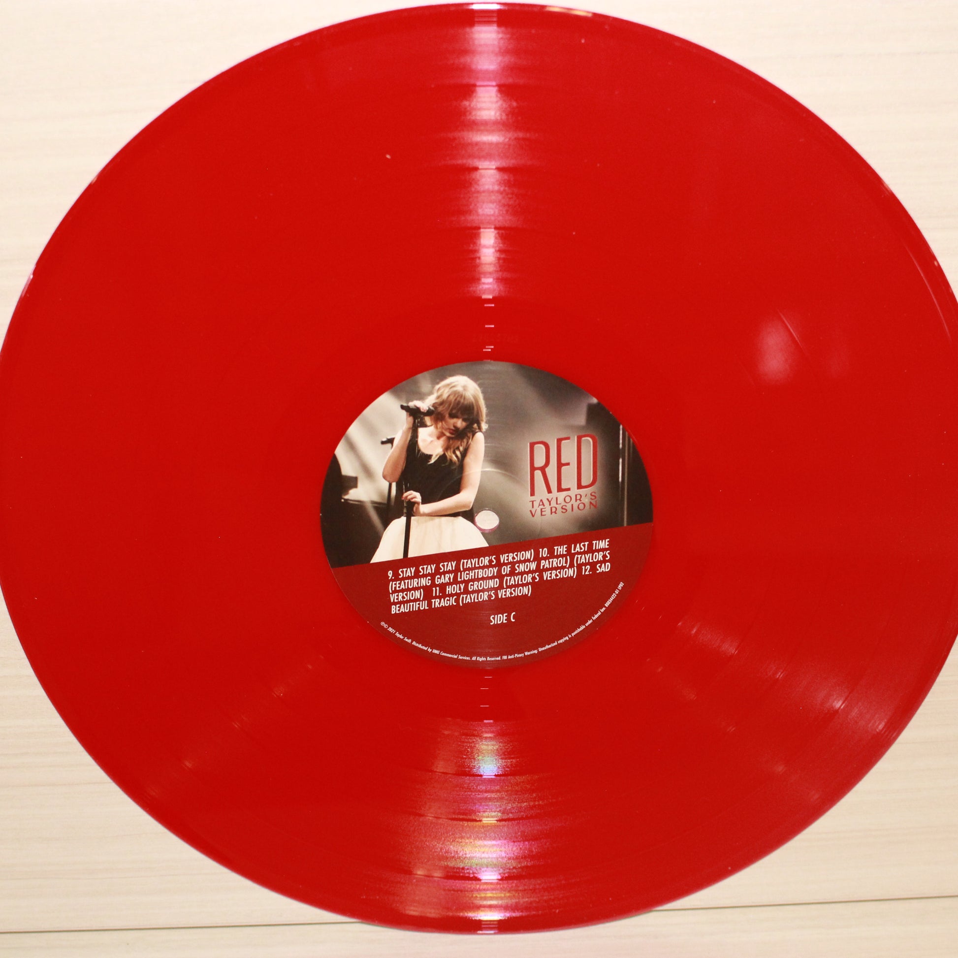 Taylor Swift : Red (Taylor's Version) (LP,45 RPM,Album,Limited Edition,Reissue)