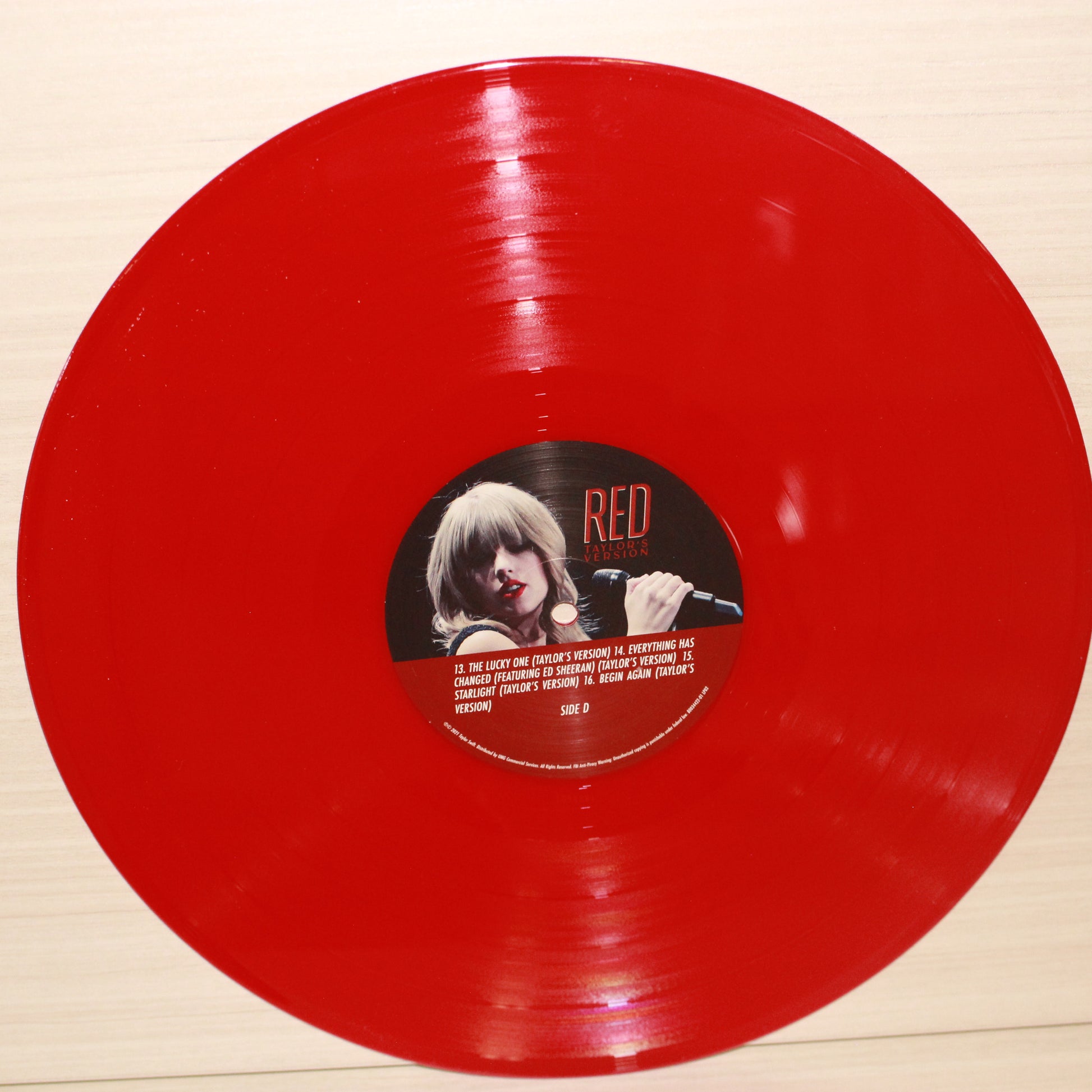 Taylor Swift : Red (Taylor's Version) (LP,45 RPM,Album,Limited Edition,Reissue)