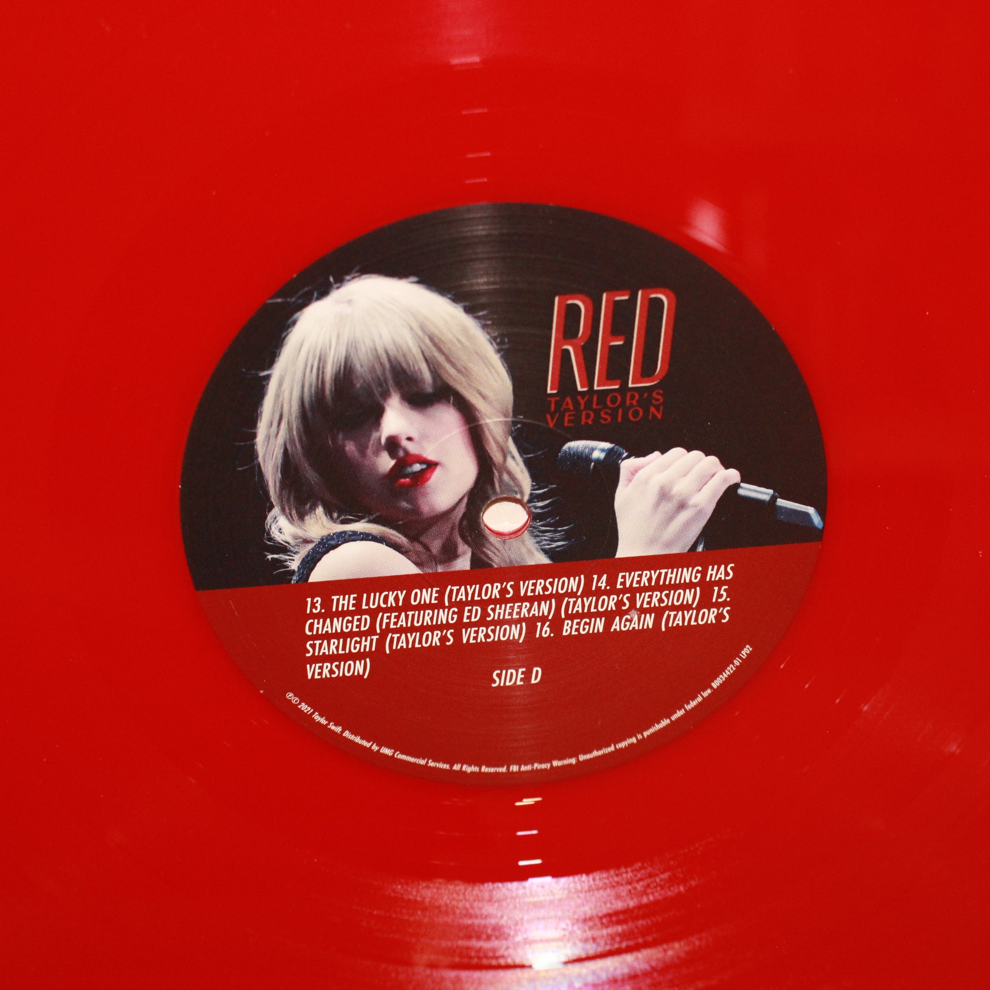 Taylor Swift : Red (Taylor's Version) (LP,45 RPM,Album,Limited Edition,Reissue)
