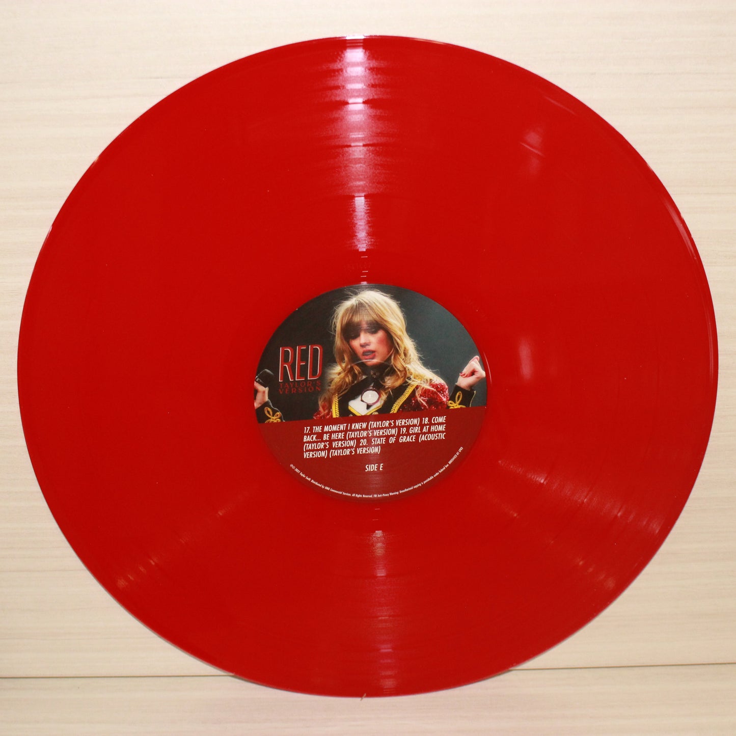 Taylor Swift : Red (Taylor's Version) (LP,45 RPM,Album,Limited Edition,Reissue)