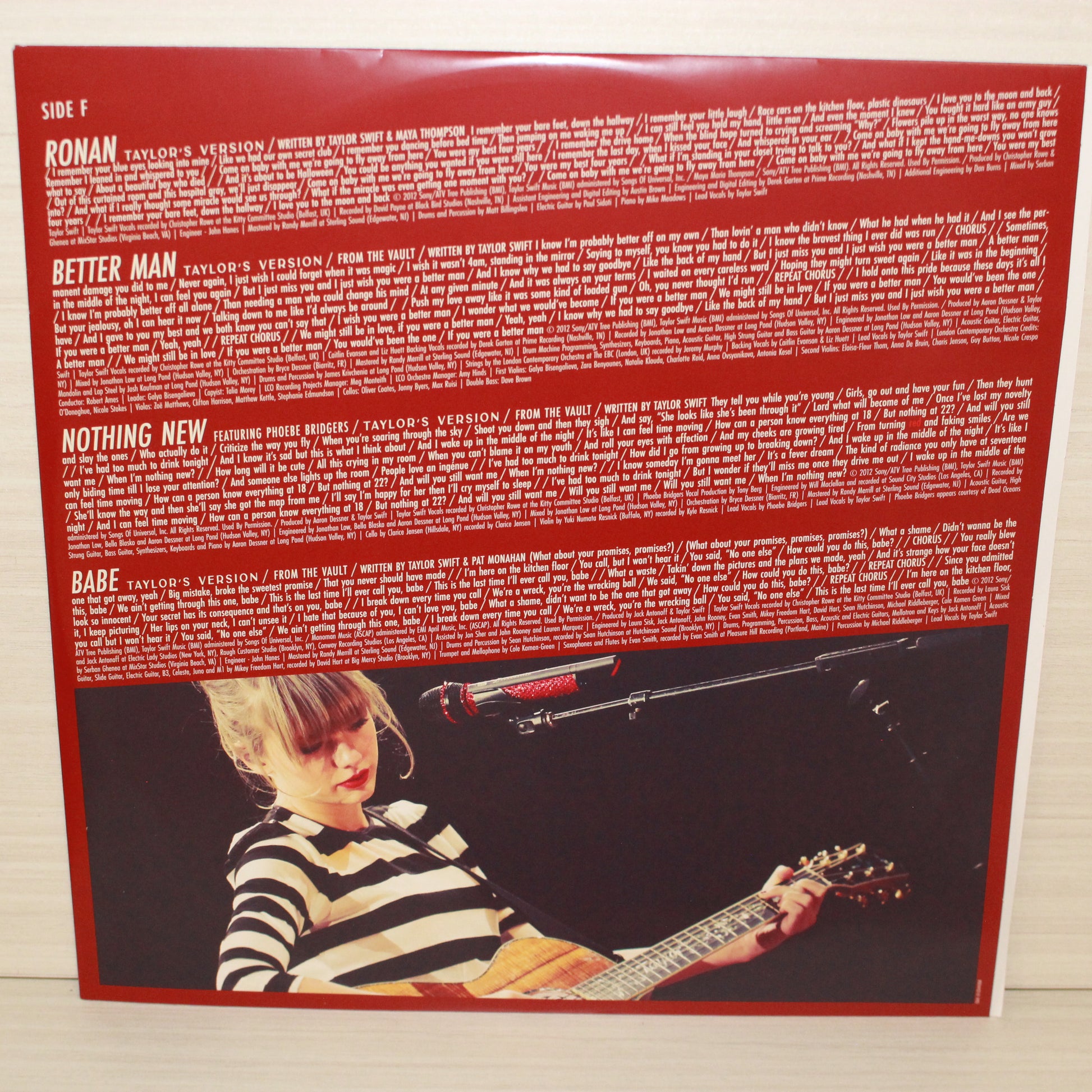 Taylor Swift : Red (Taylor's Version) (LP,45 RPM,Album,Limited Edition,Reissue)