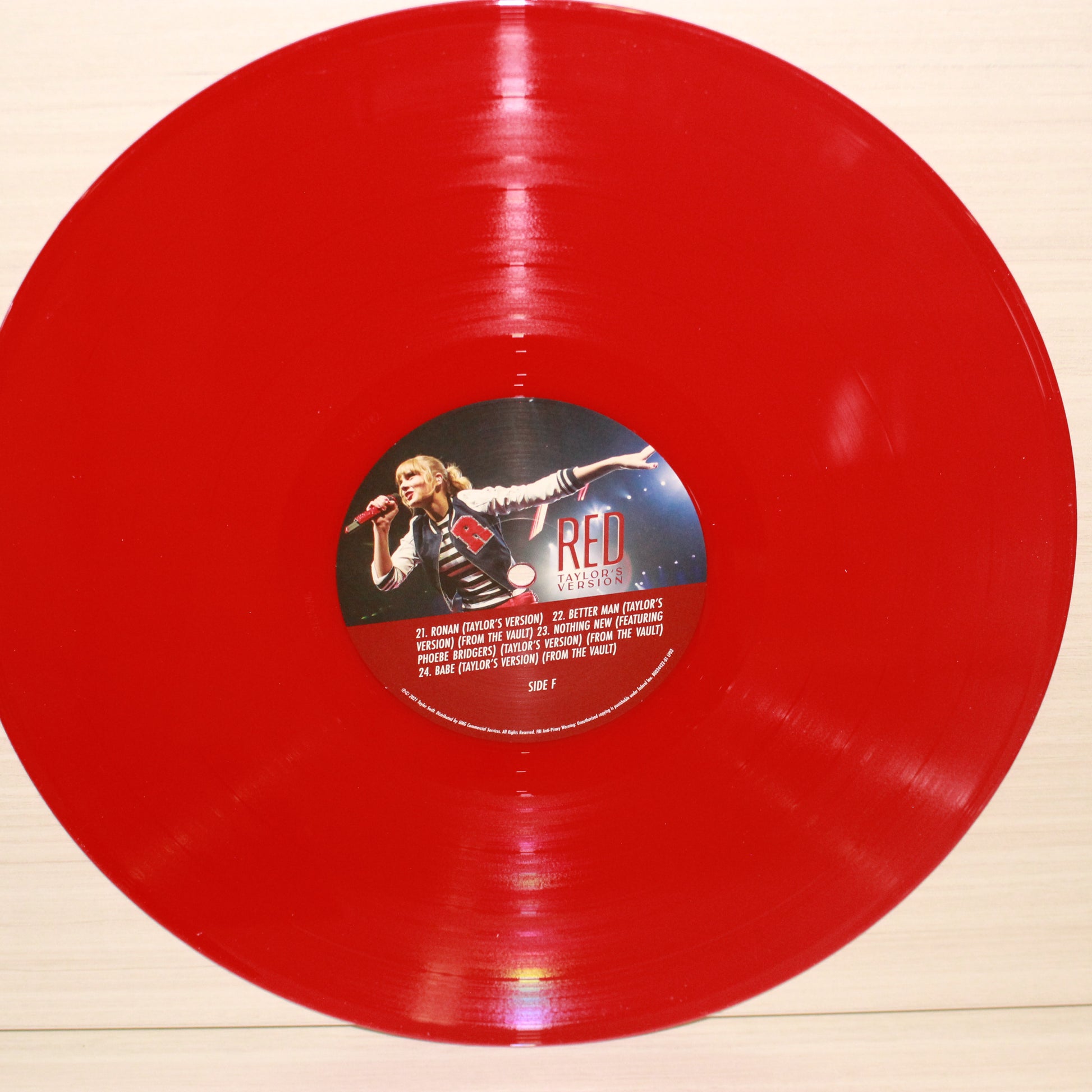 Taylor Swift : Red (Taylor's Version) (LP,45 RPM,Album,Limited Edition,Reissue)