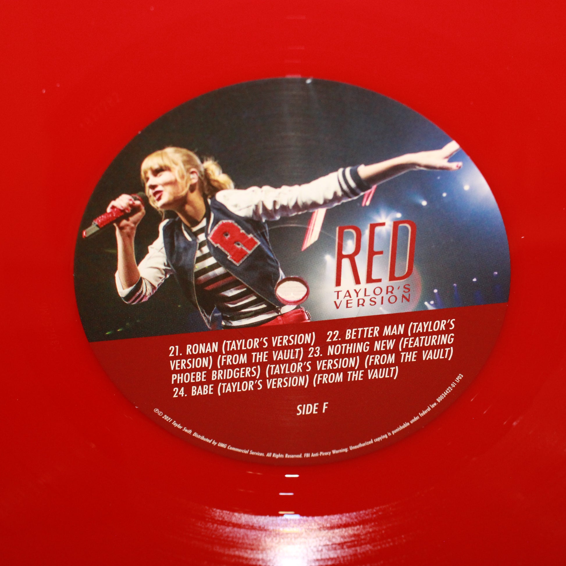Taylor Swift : Red (Taylor's Version) (LP,45 RPM,Album,Limited Edition,Reissue)