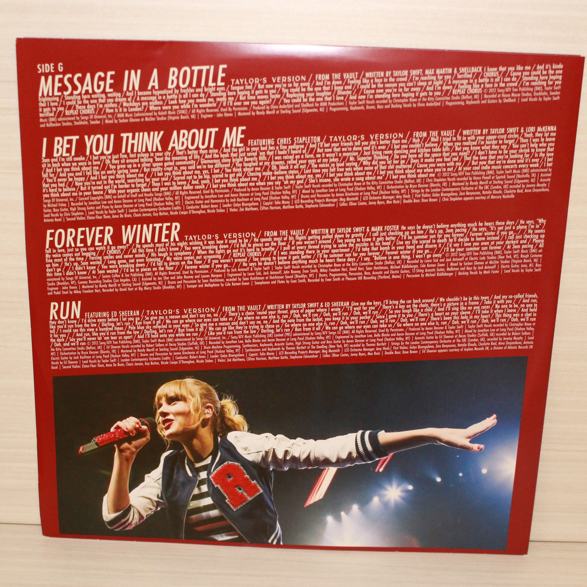 Taylor Swift : Red (Taylor's Version) (LP,45 RPM,Album,Limited Edition,Reissue)