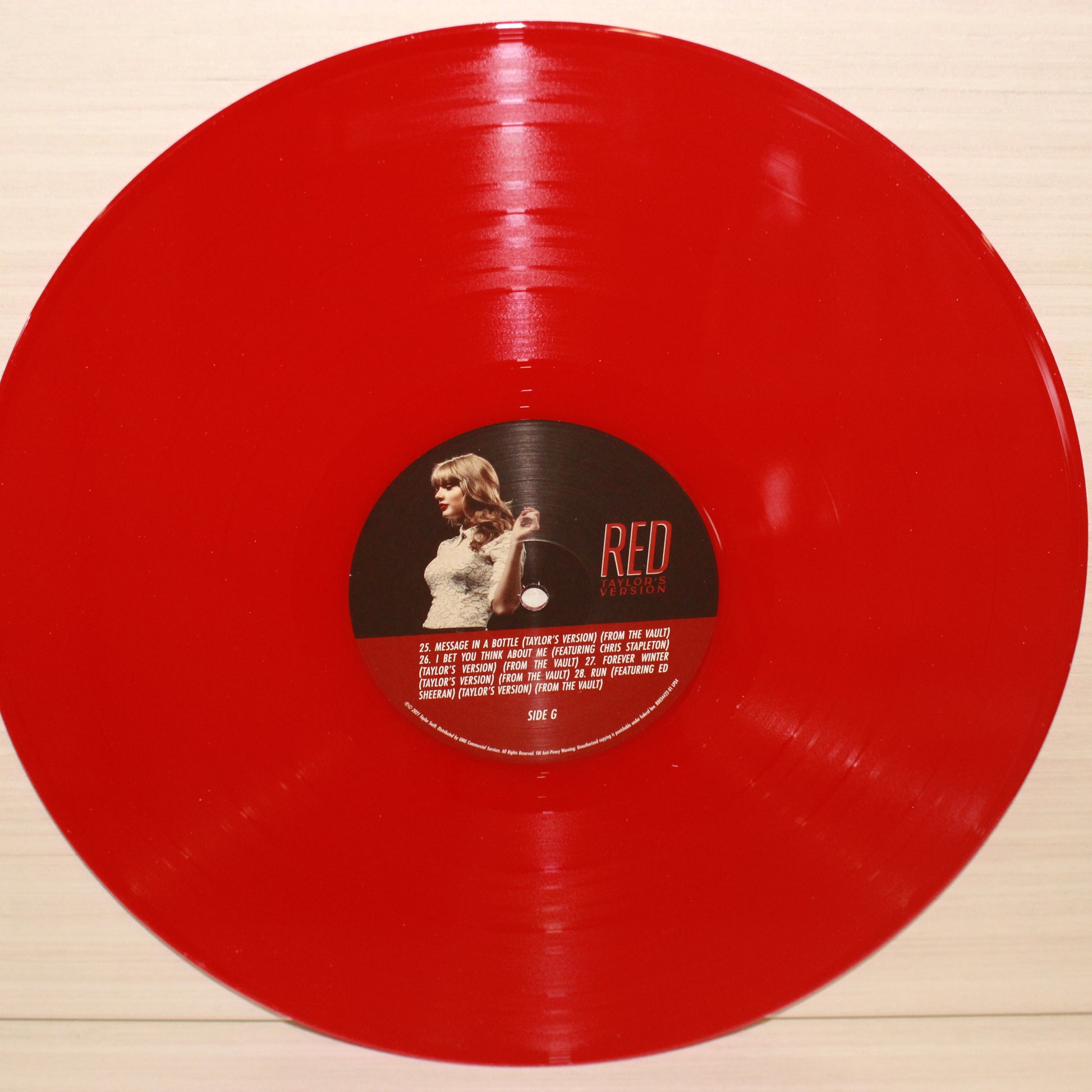 Taylor Swift : Red (Taylor's Version) (LP,45 RPM,Album,Limited Edition,Reissue)