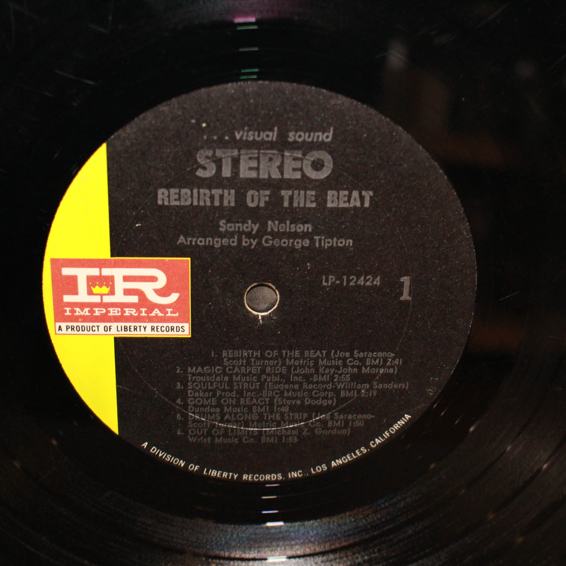 Sandy Nelson : Rebirth Of The Beat (LP)