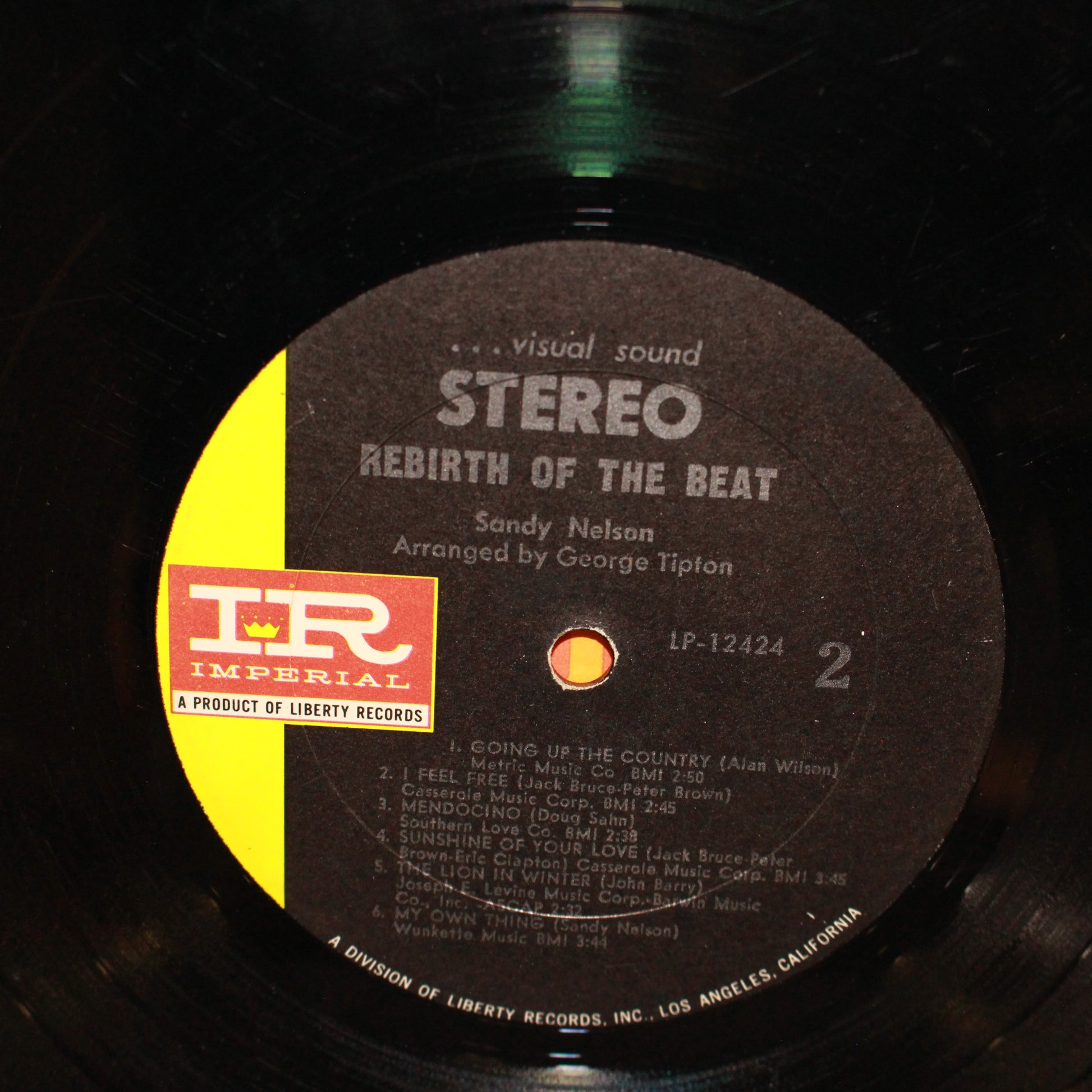 Sandy Nelson : Rebirth Of The Beat (LP)