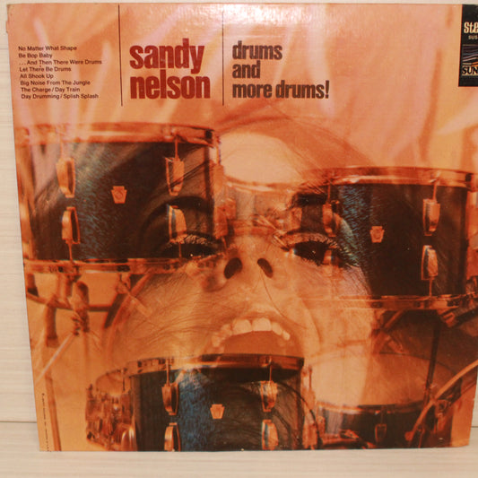 Sandy Nelson : Drums And More Drums! (LP,Compilation)