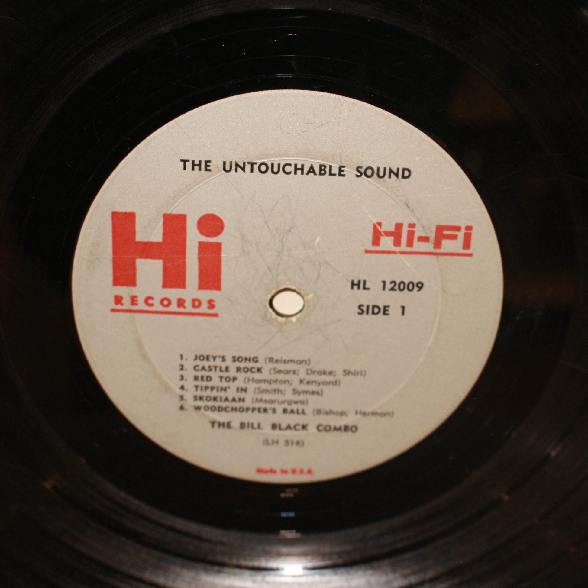 Bill Black's Combo : The Untouchable Sound Of The Bill Black Combo (LP,Album,Mono)