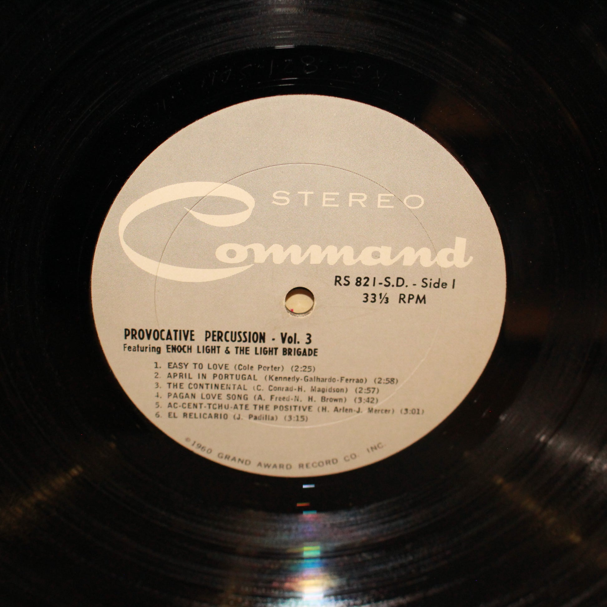 Enoch Light And The Light Brigade : Provocative Percussion Vol. III (LP,Album,Stereo)