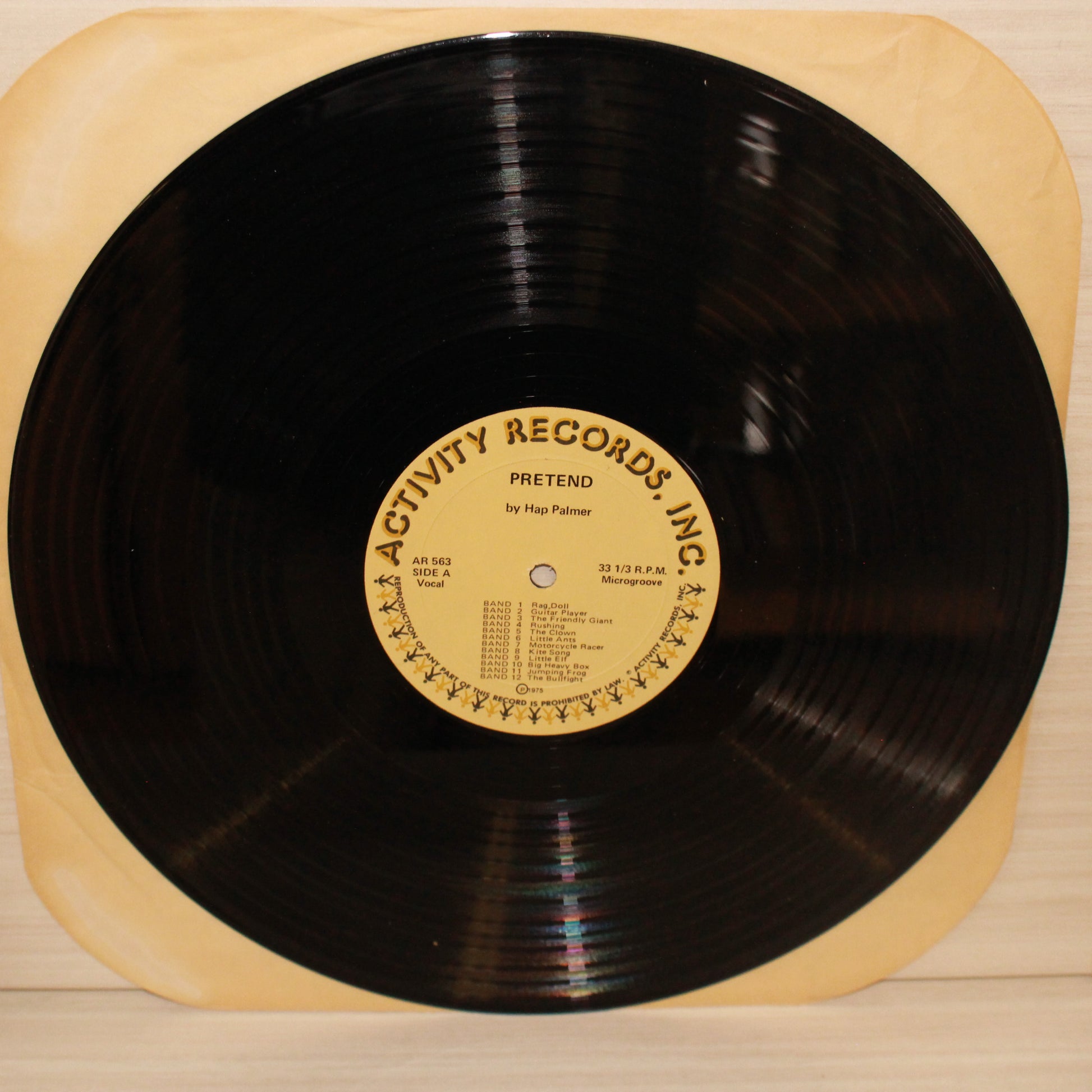 Hap Palmer : Pretend (LP,Album)