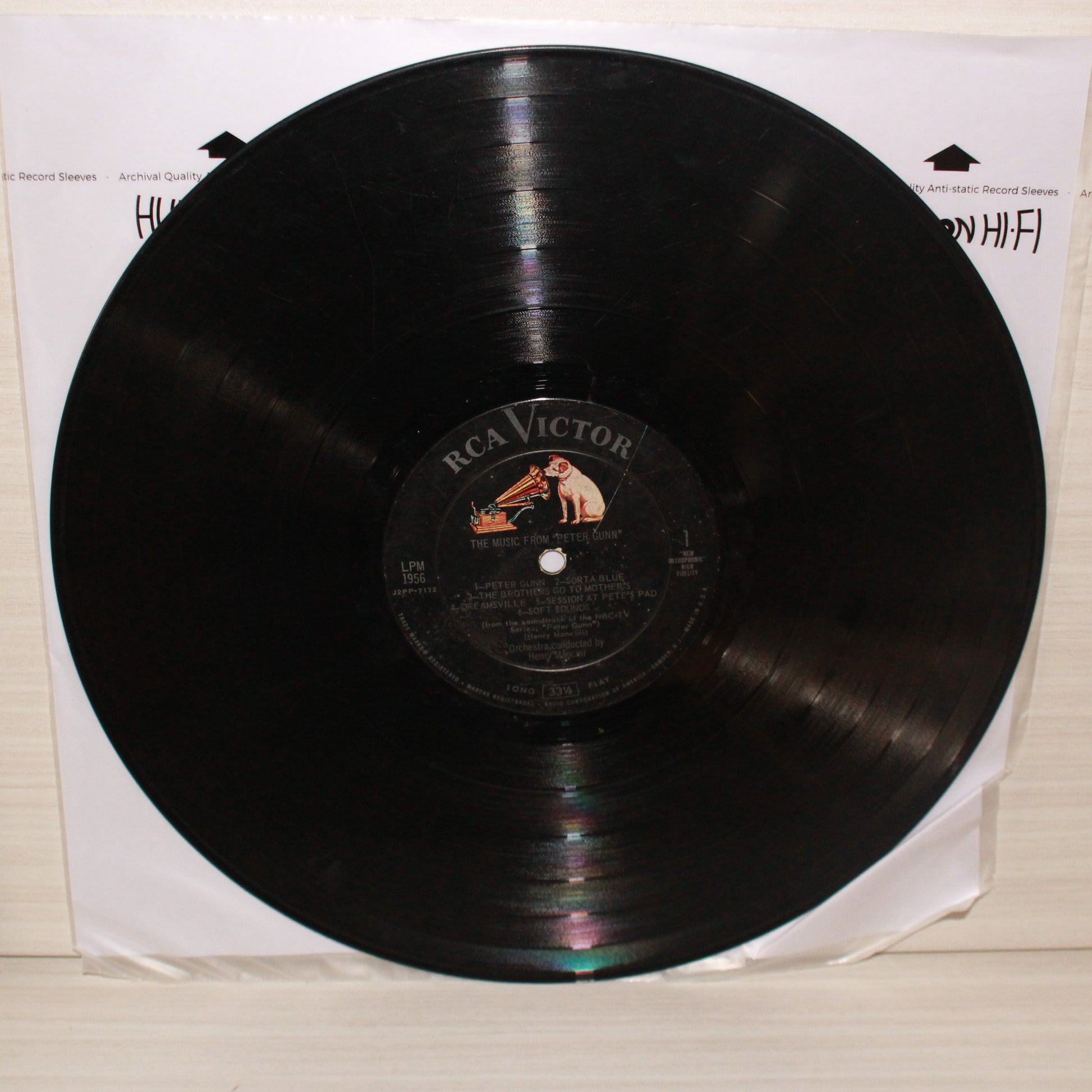 Henry Mancini : The Music From "Peter Gunn" (LP,Album,Mono)
