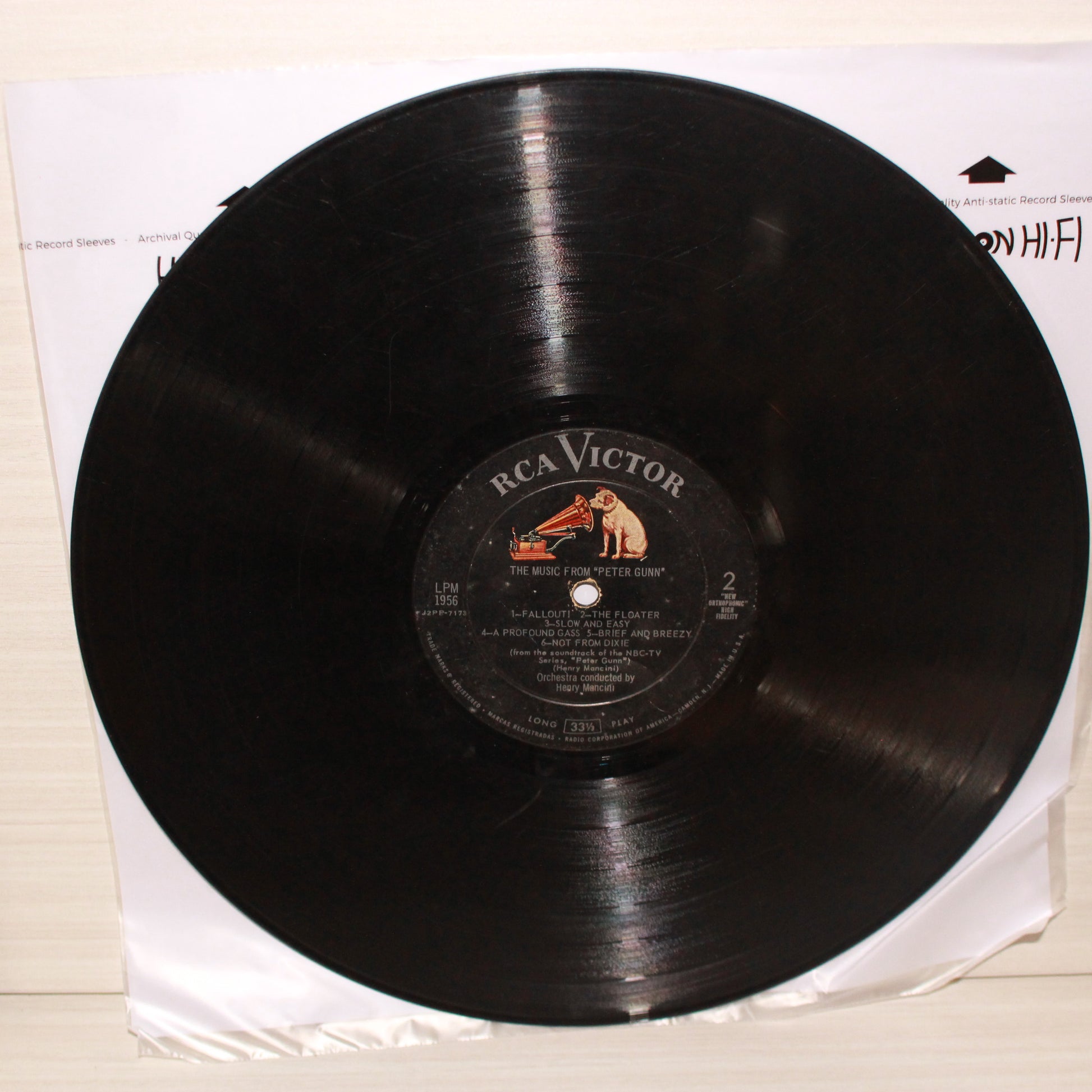 Henry Mancini : The Music From "Peter Gunn" (LP,Album,Mono)