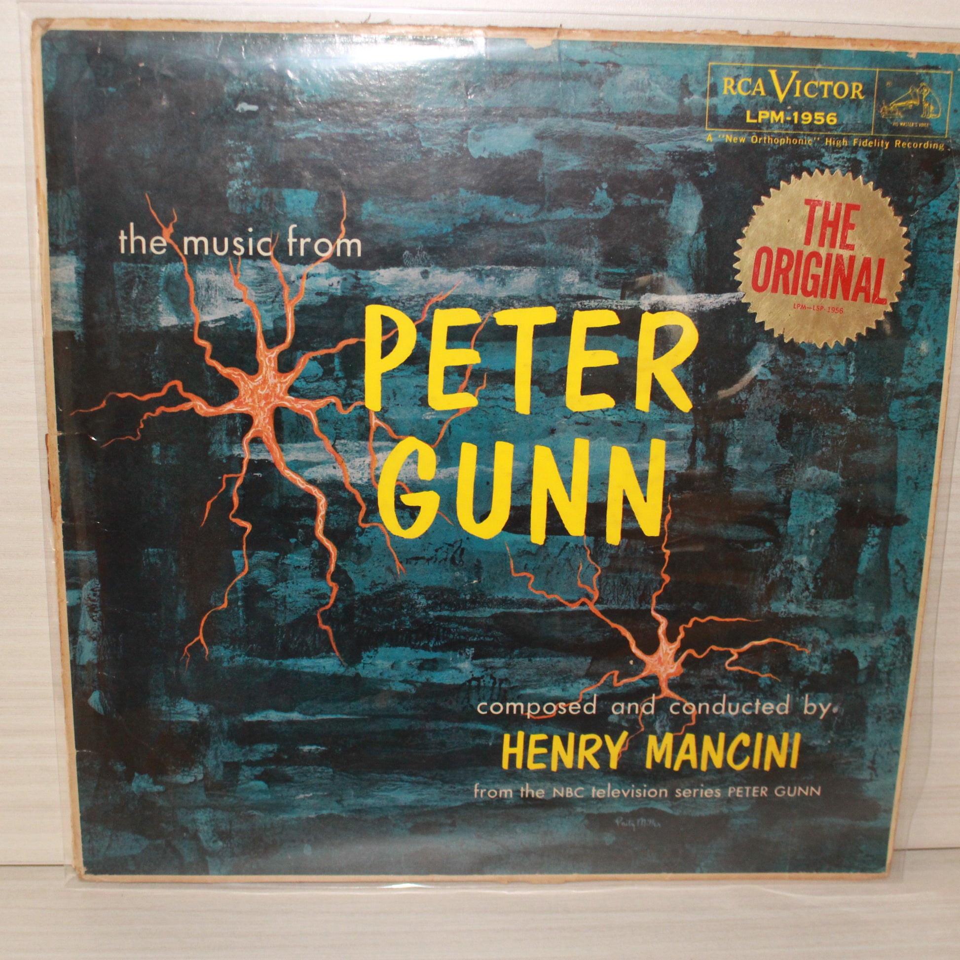 Henry Mancini : The Music From "Peter Gunn" (LP,Album,Mono)