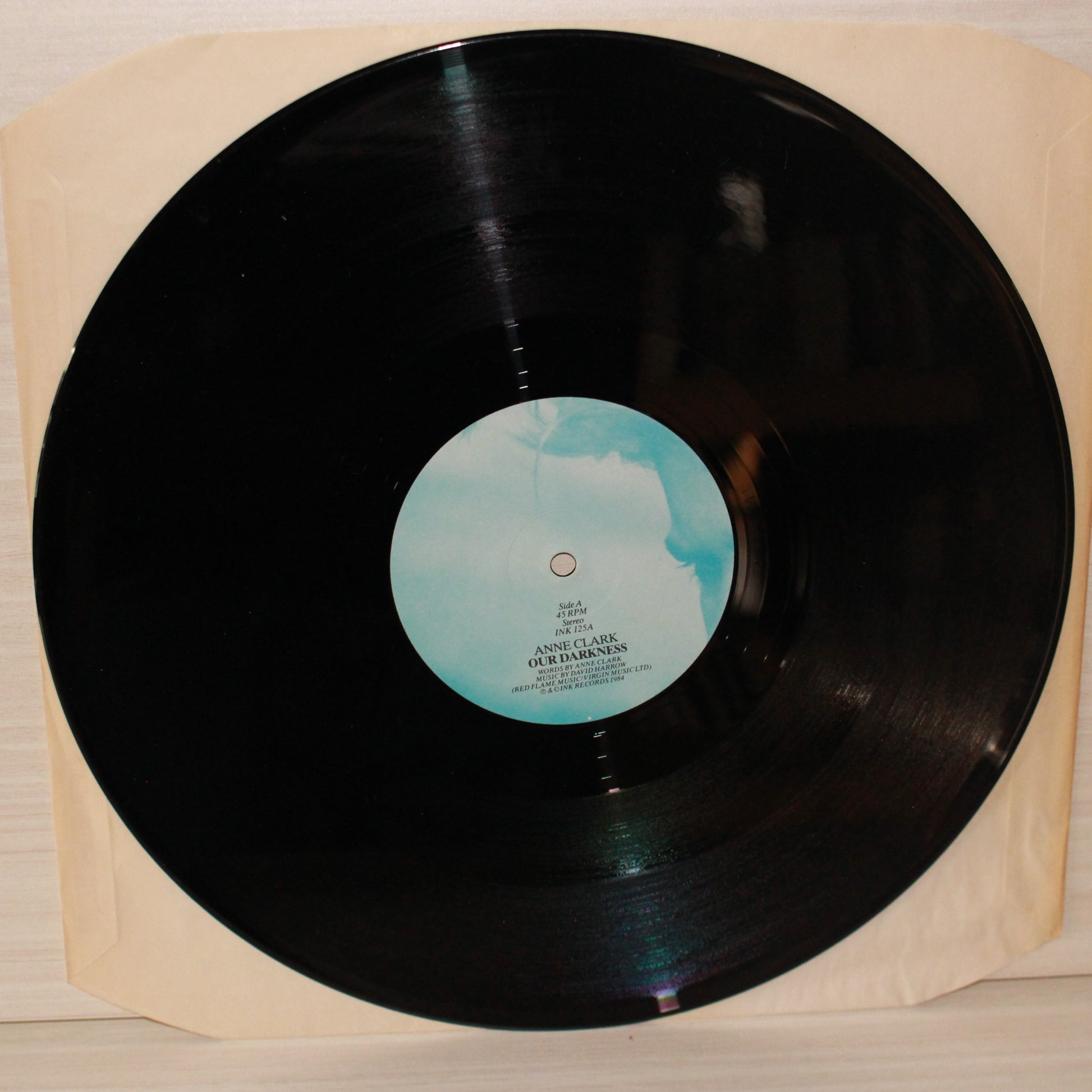 Anne Clark : Our Darkness (12",45 RPM,Single)