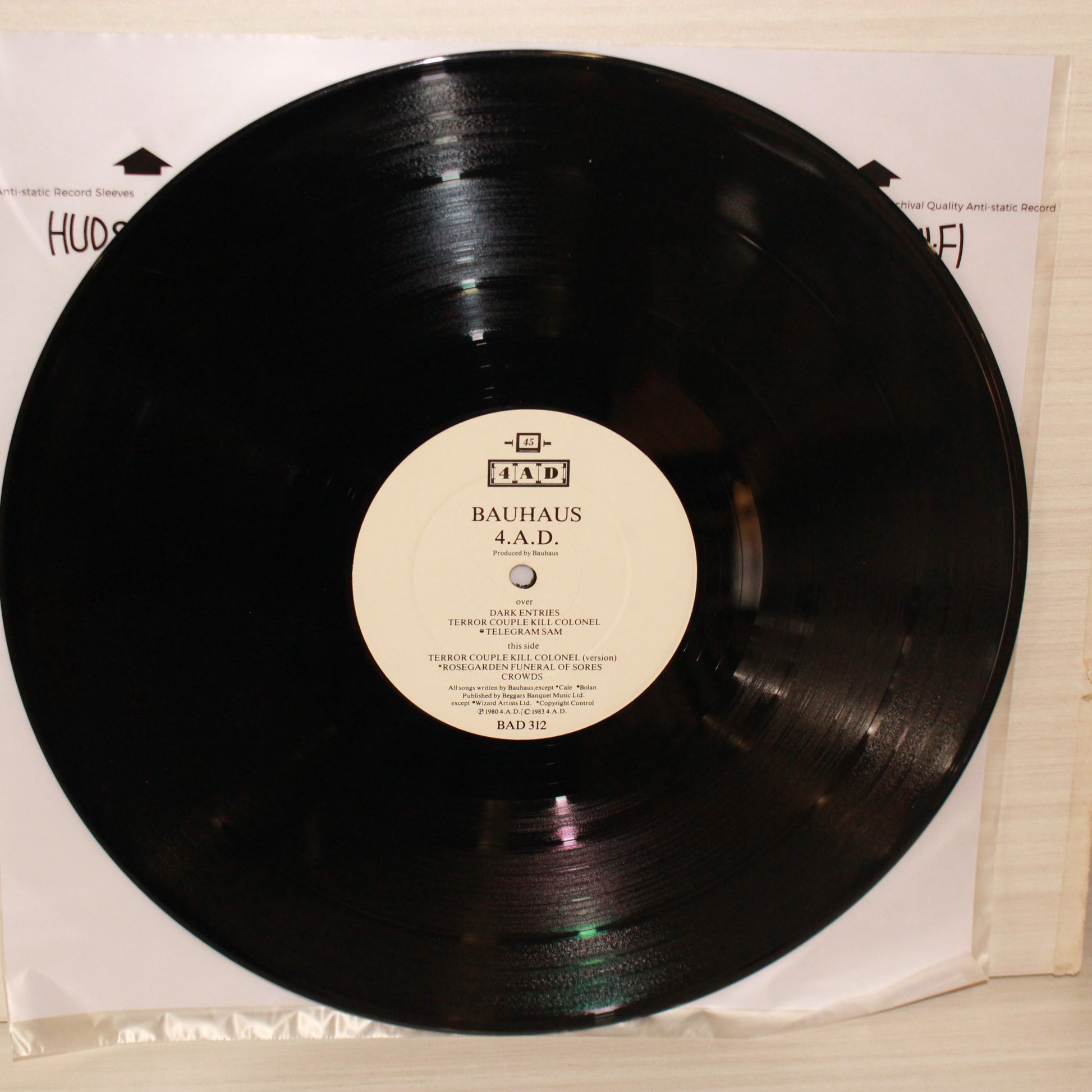 Bauhaus : 4AD (12",45 RPM,EP,Compilation)