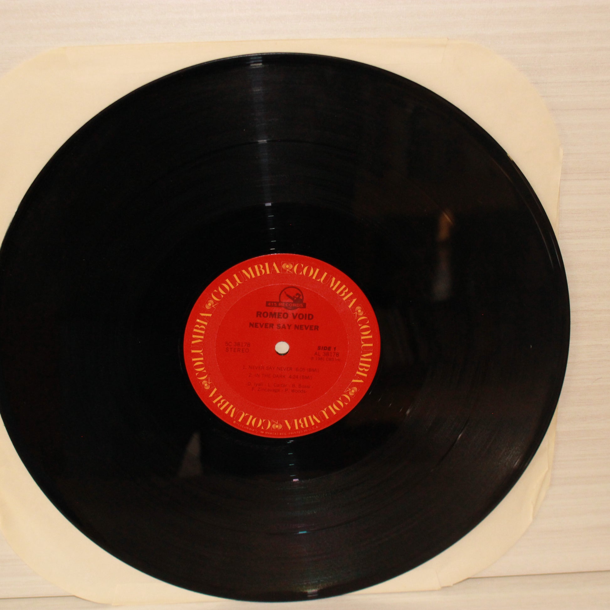 Romeo Void : Never Say Never (12",33 ⅓ RPM,Stereo)