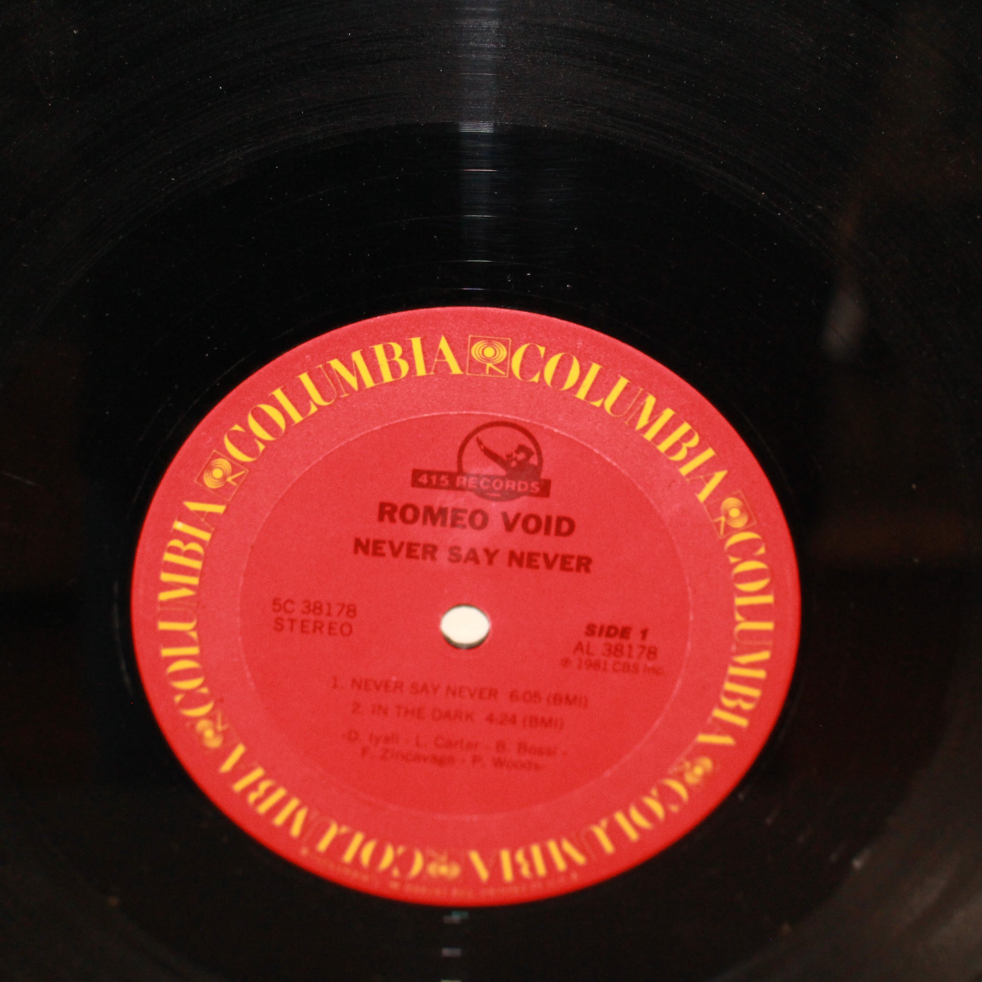 Romeo Void : Never Say Never (12",33 ⅓ RPM,Stereo)