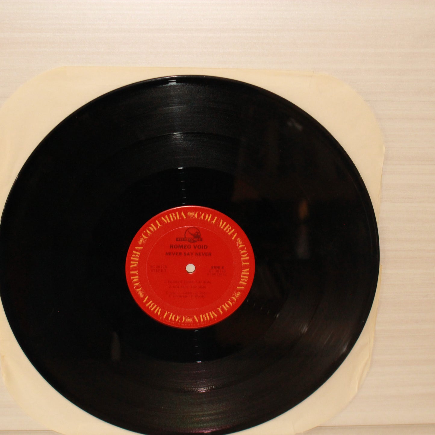 Romeo Void : Never Say Never (12",33 ⅓ RPM,Stereo)