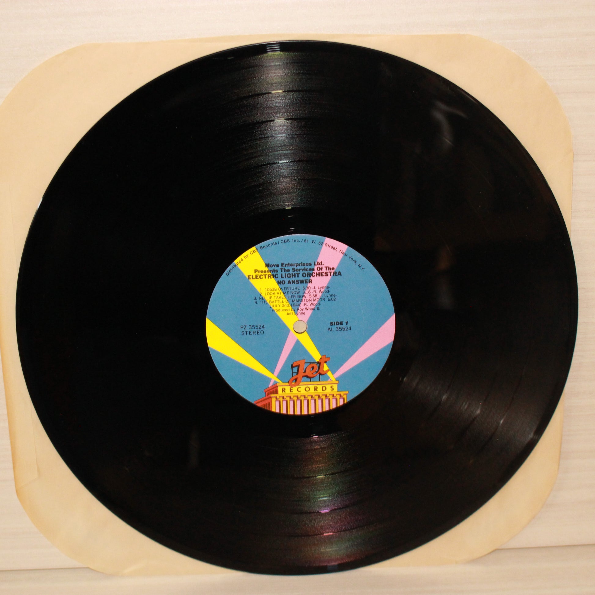 Electric Light Orchestra : No Answer (LP,Album,Reissue,Stereo)