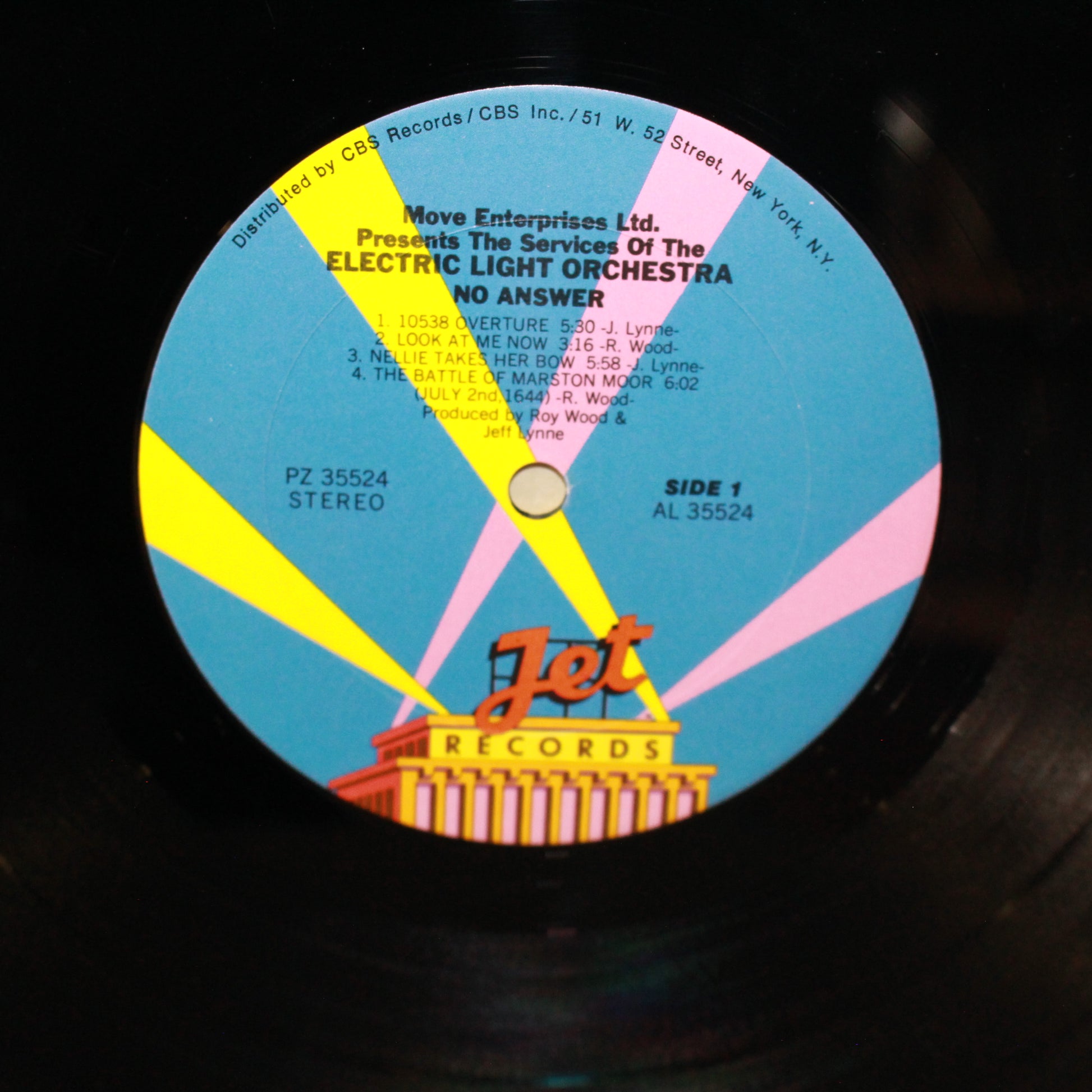 Electric Light Orchestra : No Answer (LP,Album,Reissue,Stereo)