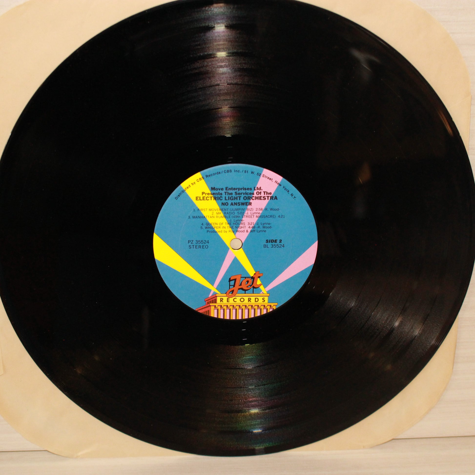 Electric Light Orchestra : No Answer (LP,Album,Reissue,Stereo)