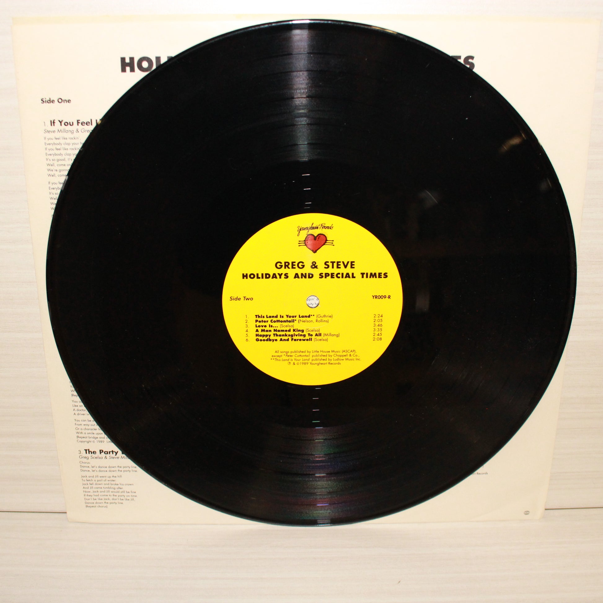 Greg And Steve : Holidays And Special Times (LP,Album,Stereo)