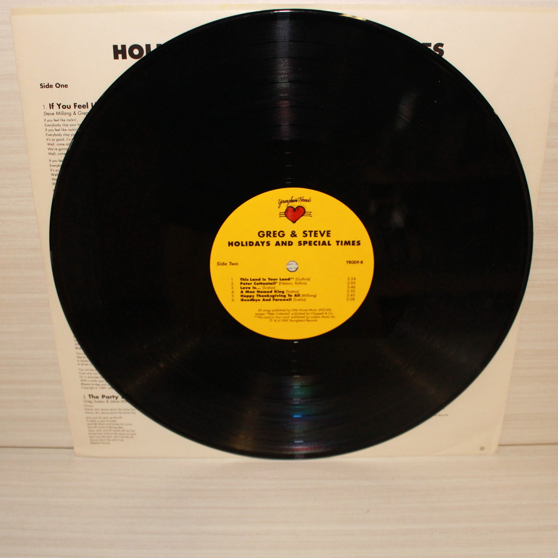 Greg And Steve : Holidays And Special Times (LP,Album,Stereo)