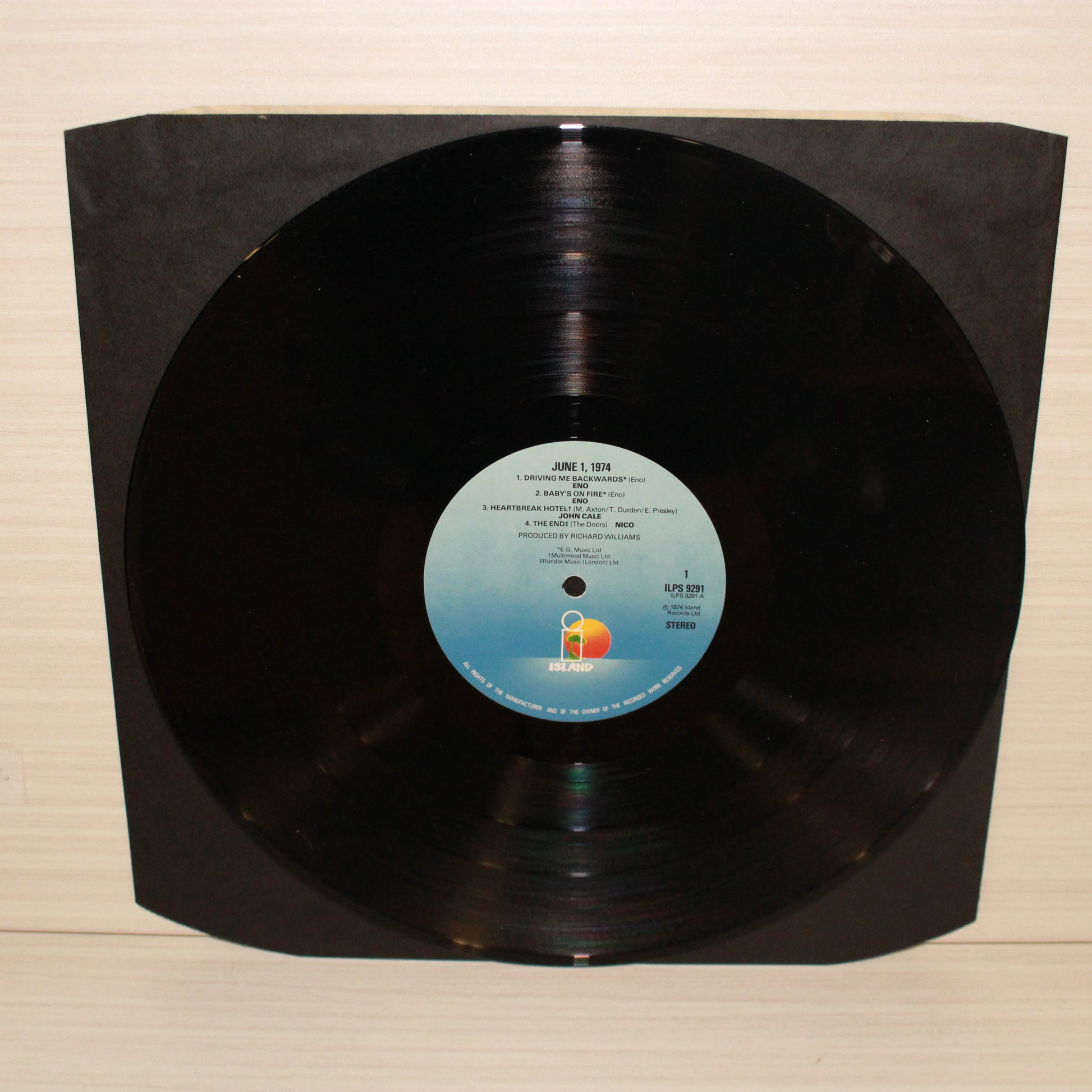 Kevin Ayers - John Cale - Brian Eno - Nico (3) : June 1, 1974 (LP,Album,Reissue)