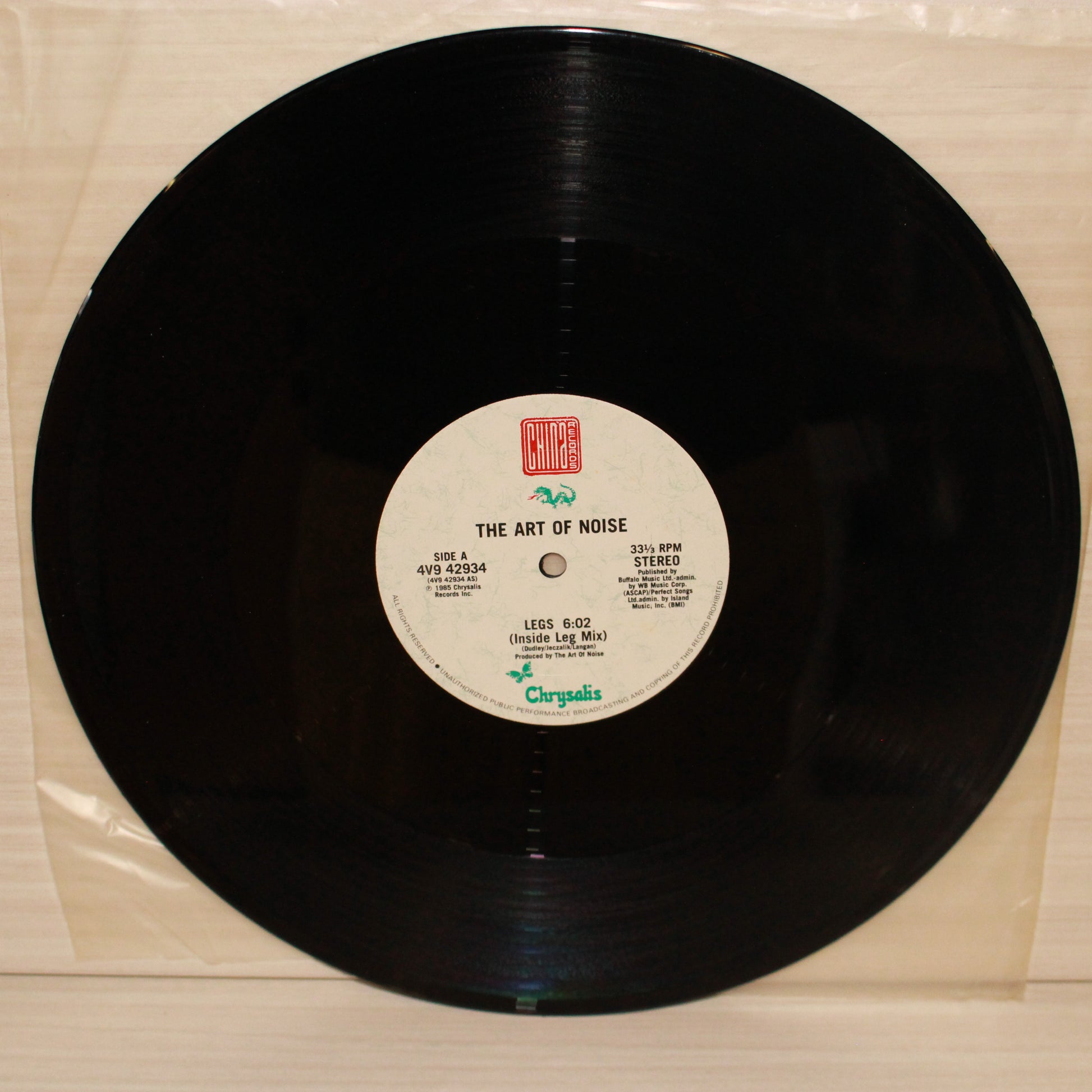 The Art Of Noise : Legs (12",33 ⅓ RPM,Single)