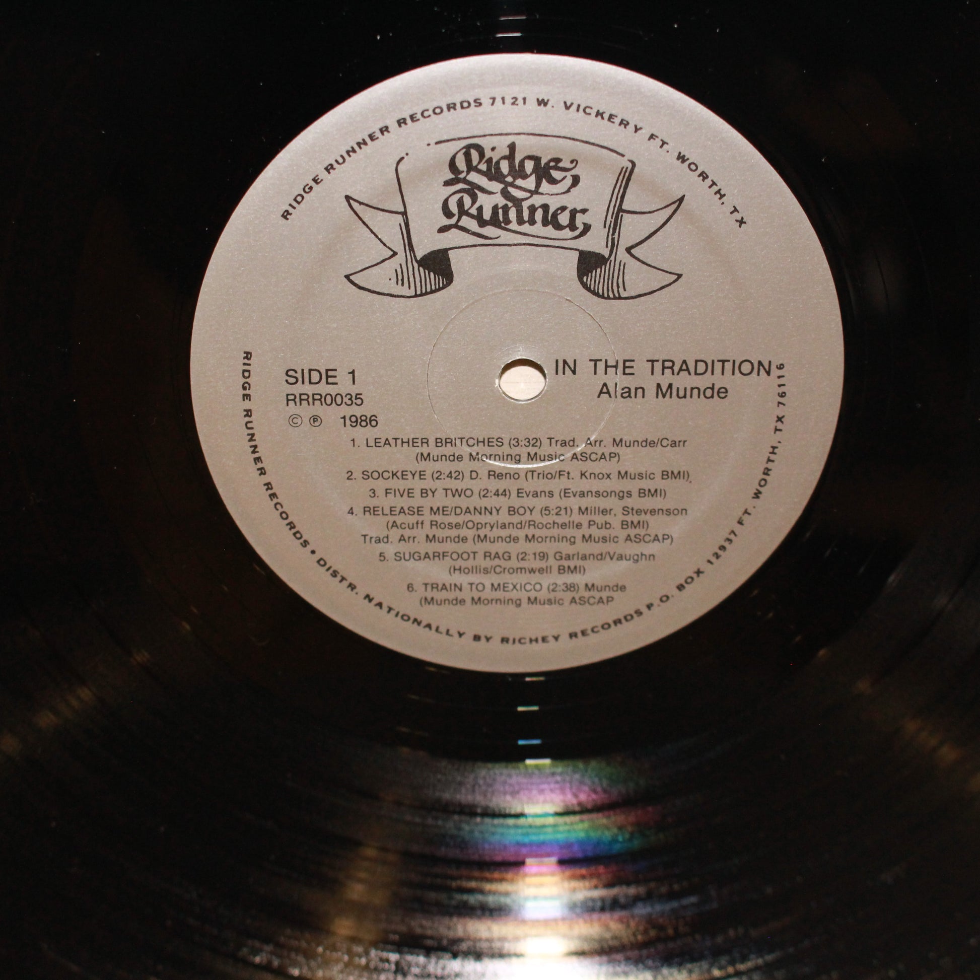 Alan Munde : In The Tradition (LP,Album)