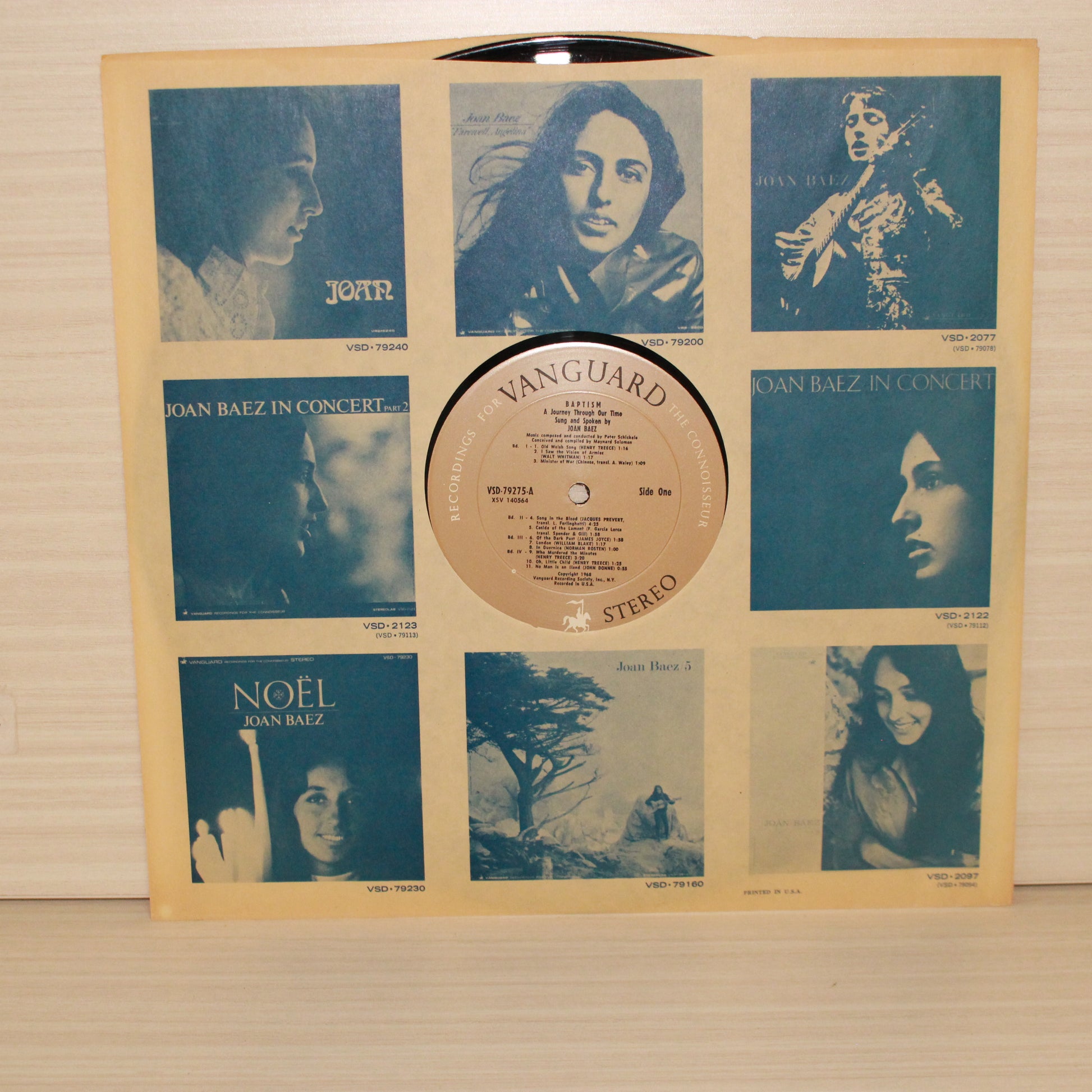 Joan Baez : Baptism (LP,Album)